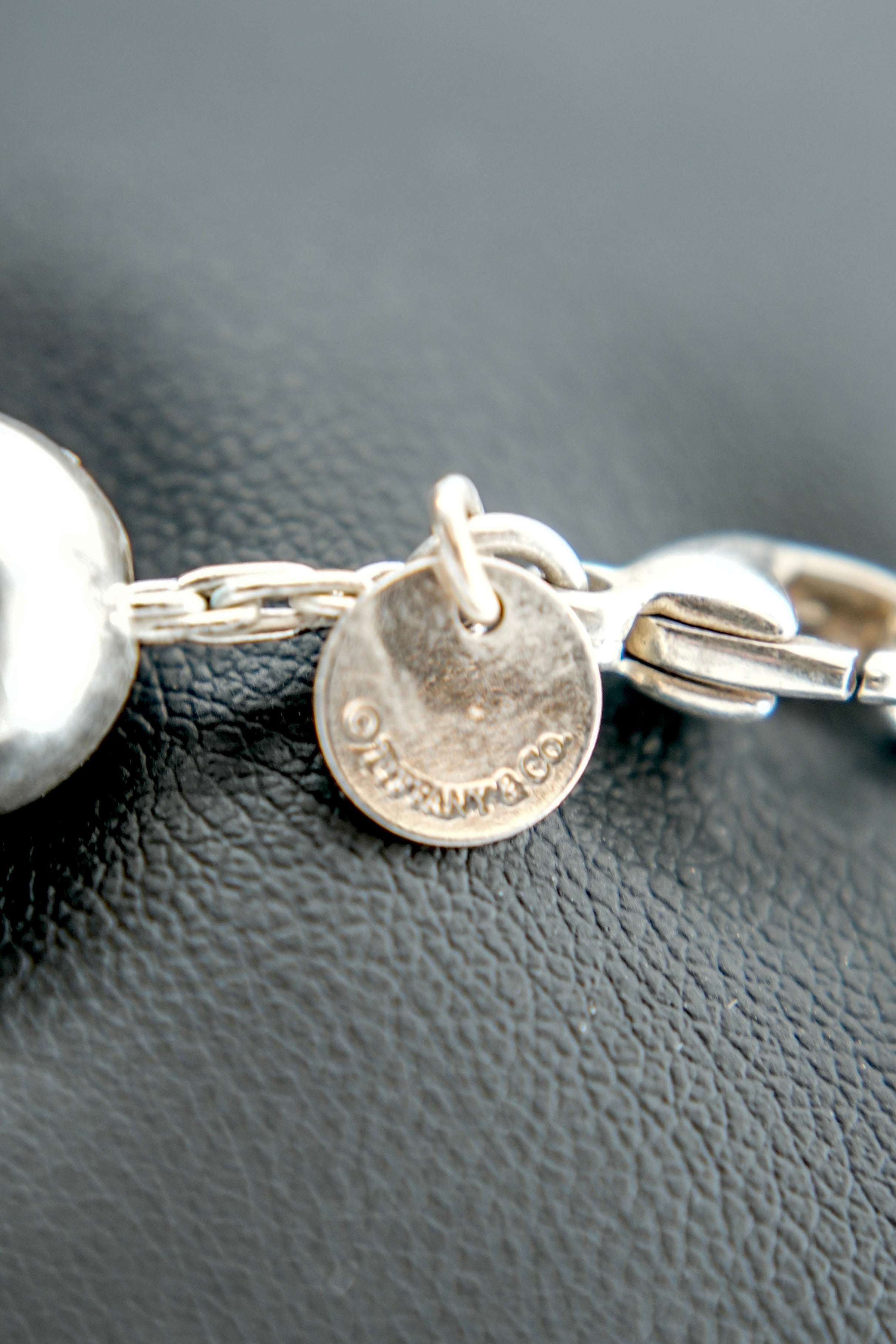 Tiffany & Co sterling silver Hardwear Ball bracelet