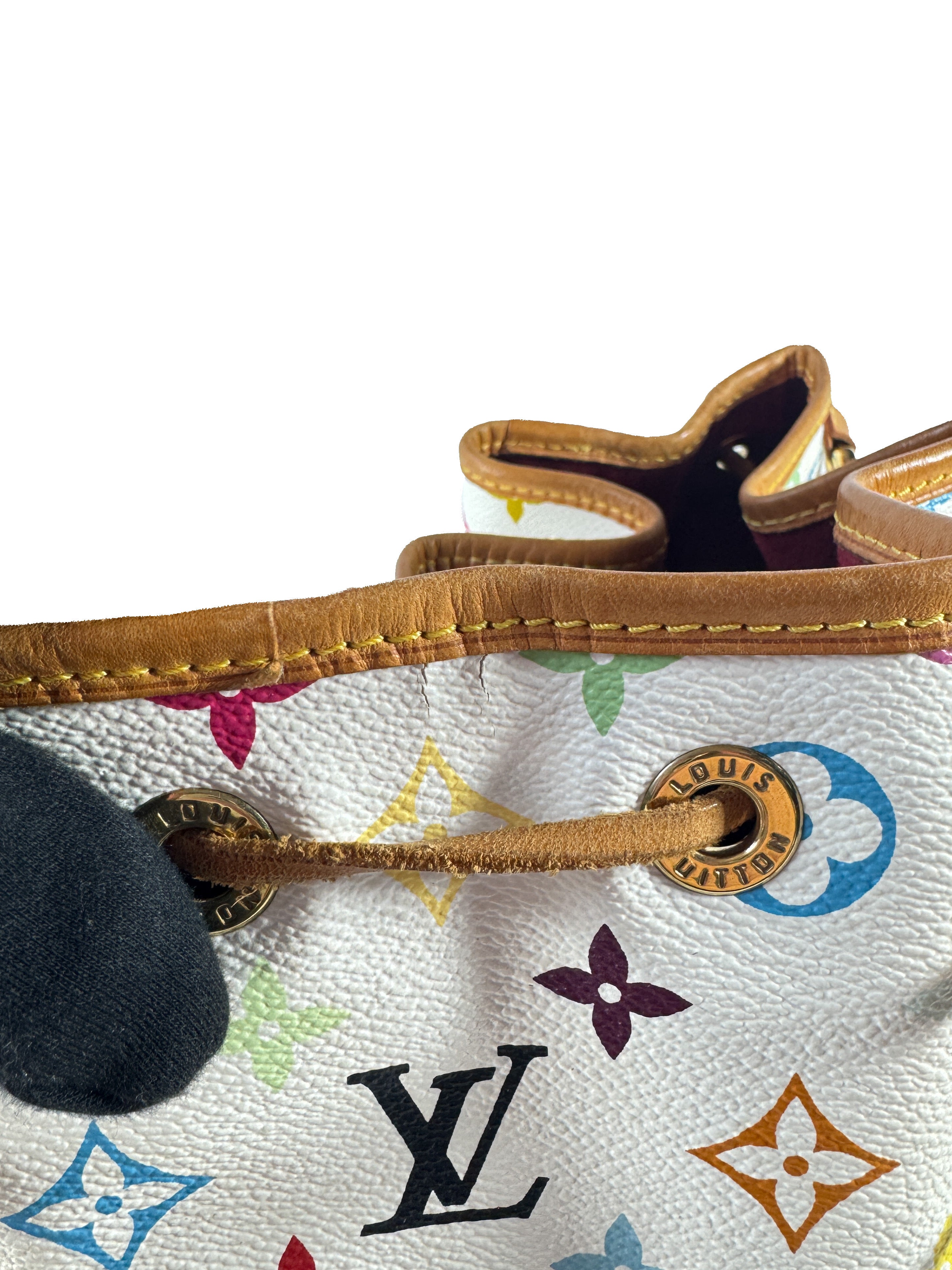 Louis Vuitton monogram multicolor petite noe CA1005