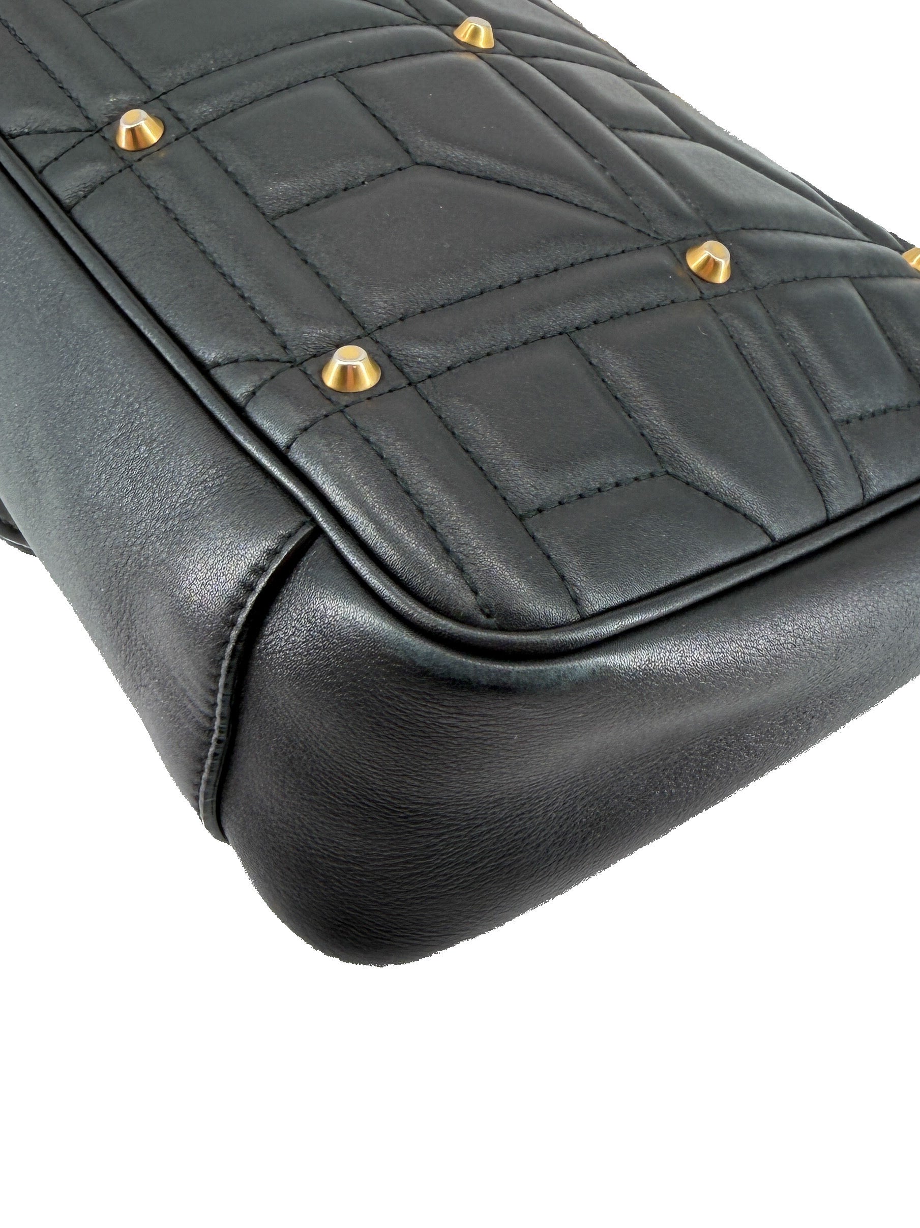 Gucci GG Marmont studded quilted flap bag 443496 467891
