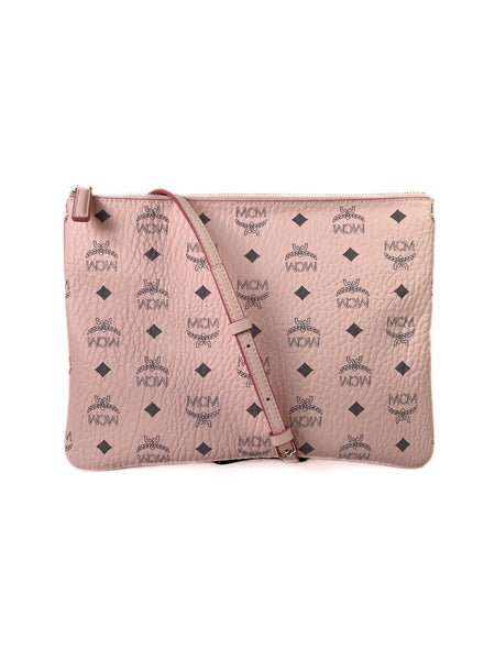 MCM Pink Visetos Coated Canvas and Leather Mini Flower Stark-Bebe Boo  Backpack – STYLISHTOP
