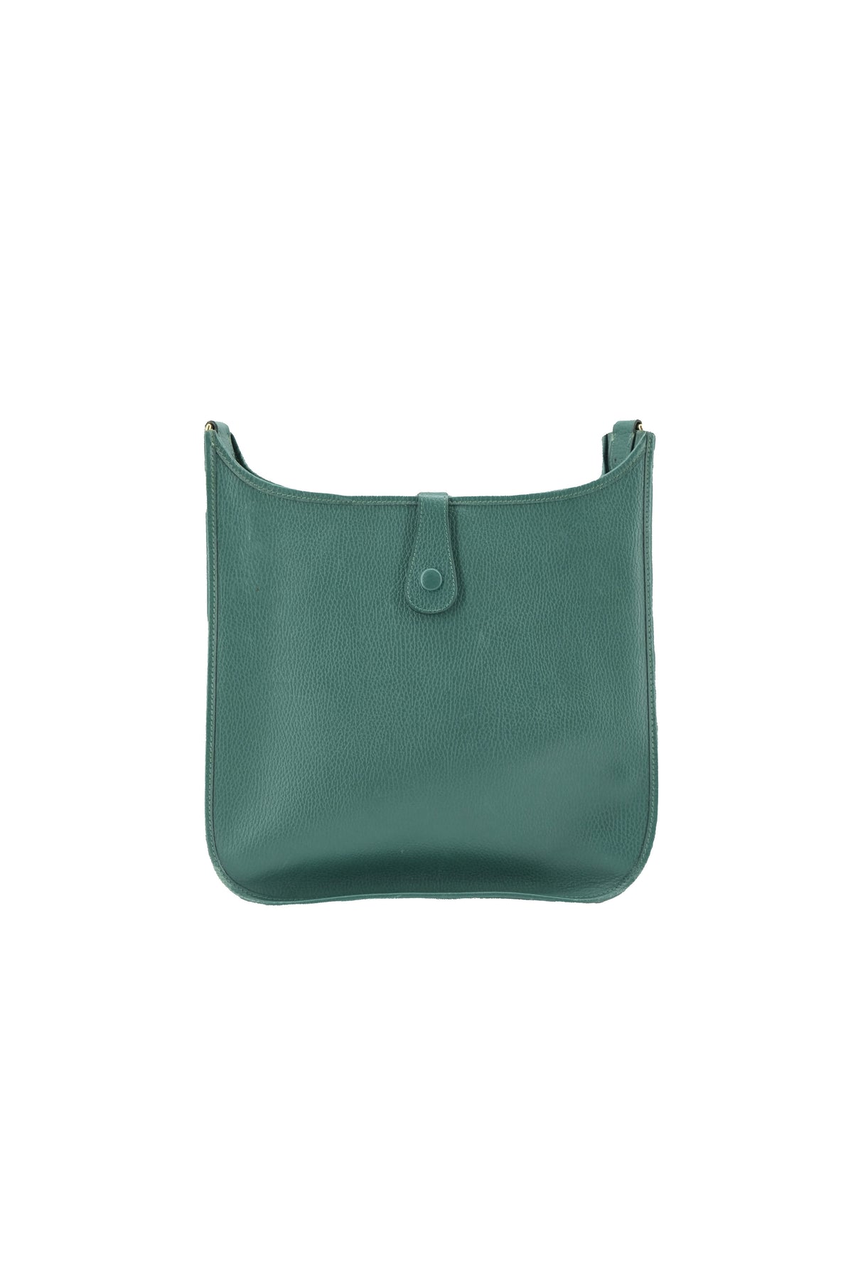 Hermès dark green Evelyne I GM Courchevel (Y)