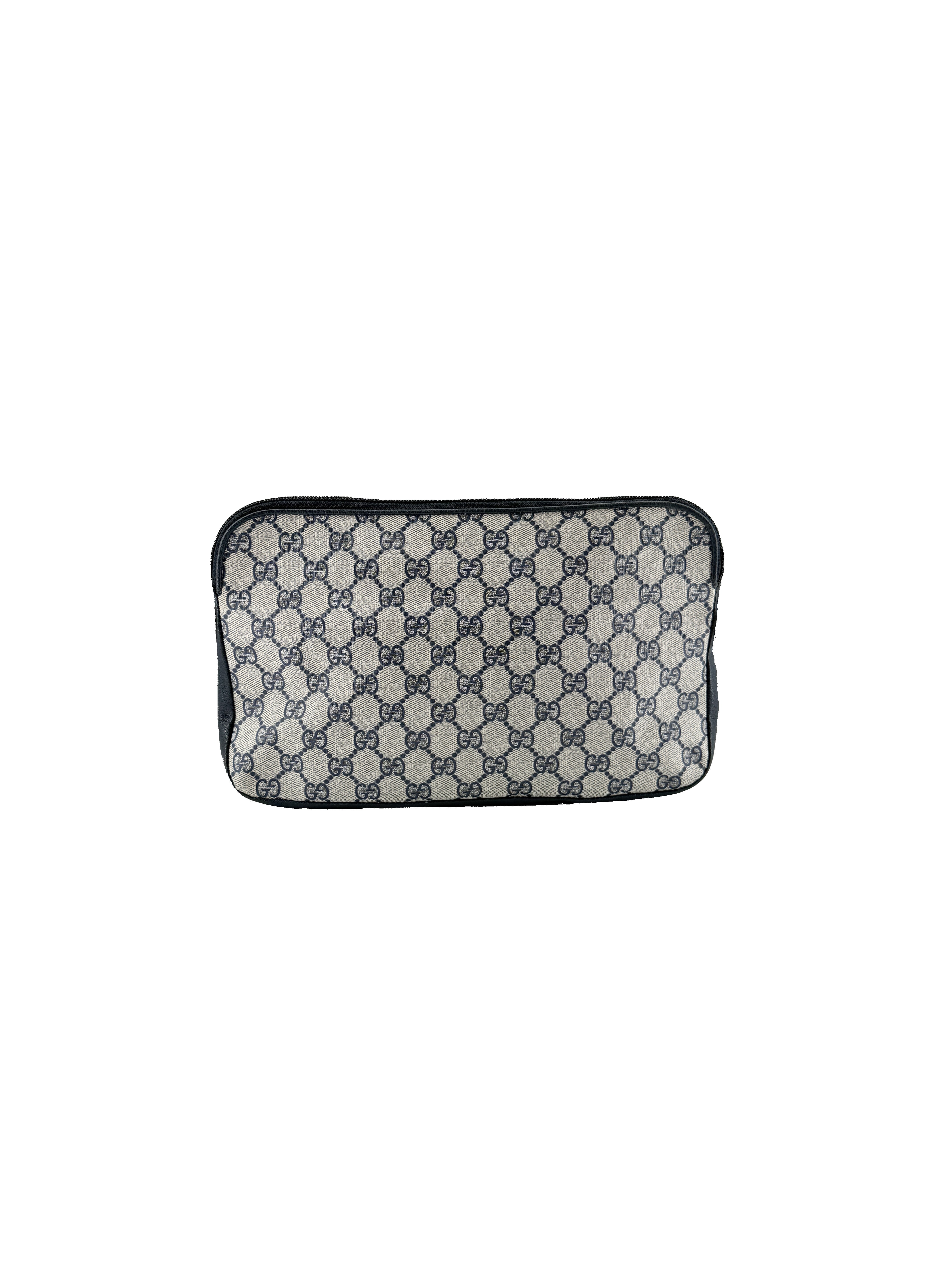 Gucci GG navy vintage crossbody 004-92-0230