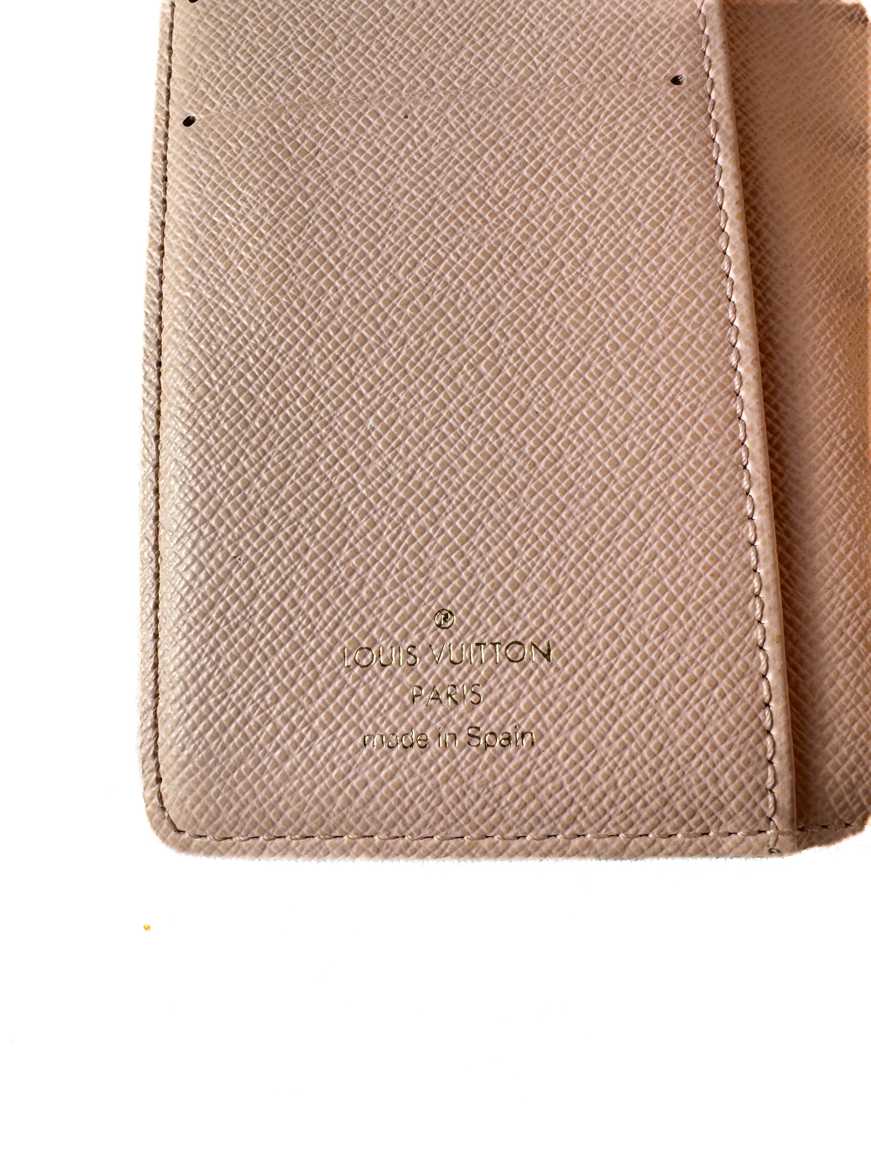 Louis Vuitton monogram pink Koala agenda PM CA0076