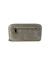 Louis Vuitton silver zippy Suhali wallet CA4087