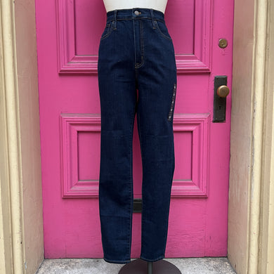 J. Crew dark wash high rise skinny jeans size 12T NWT
