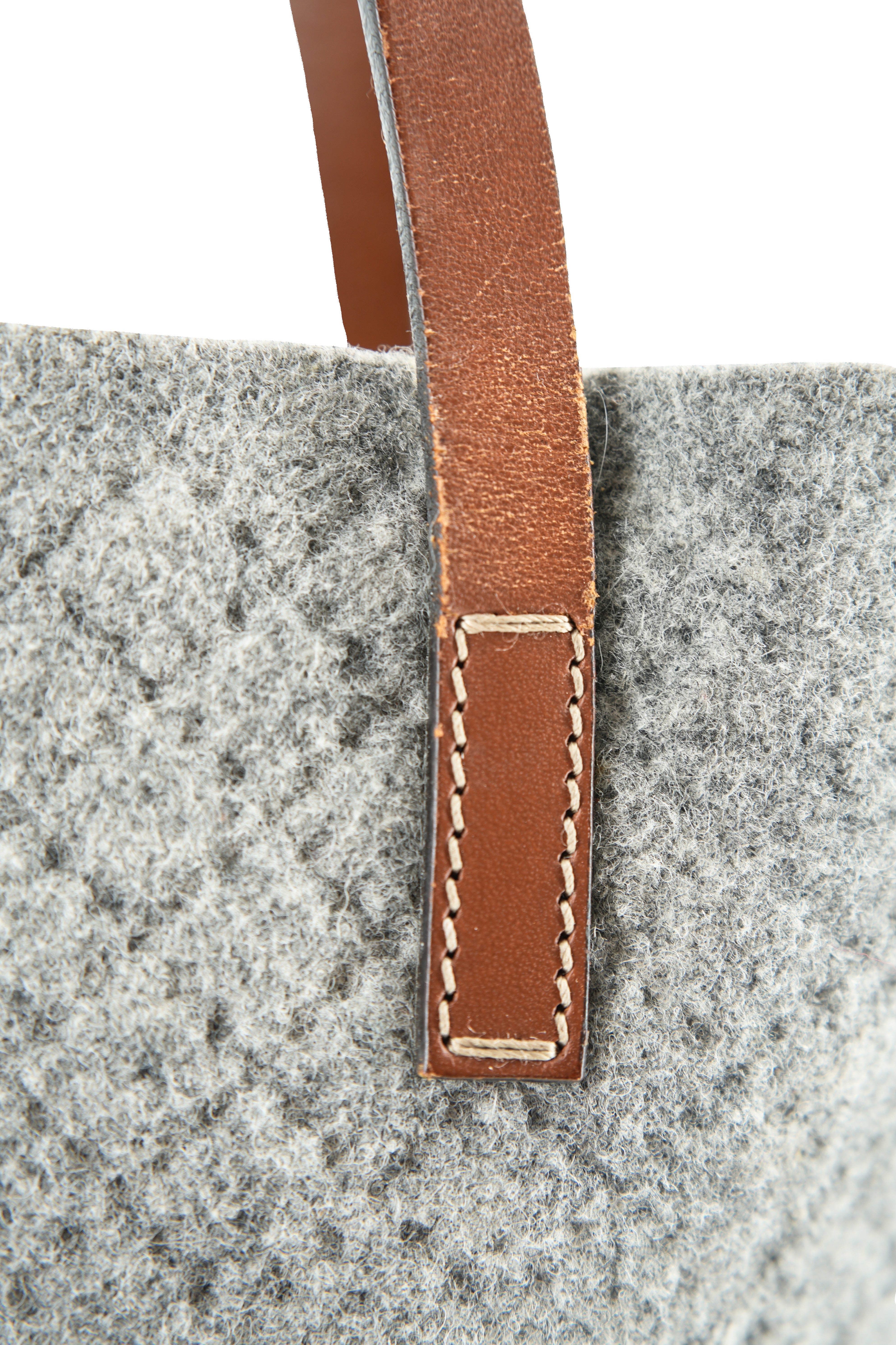 Gucci gray wool tote 295267-524947