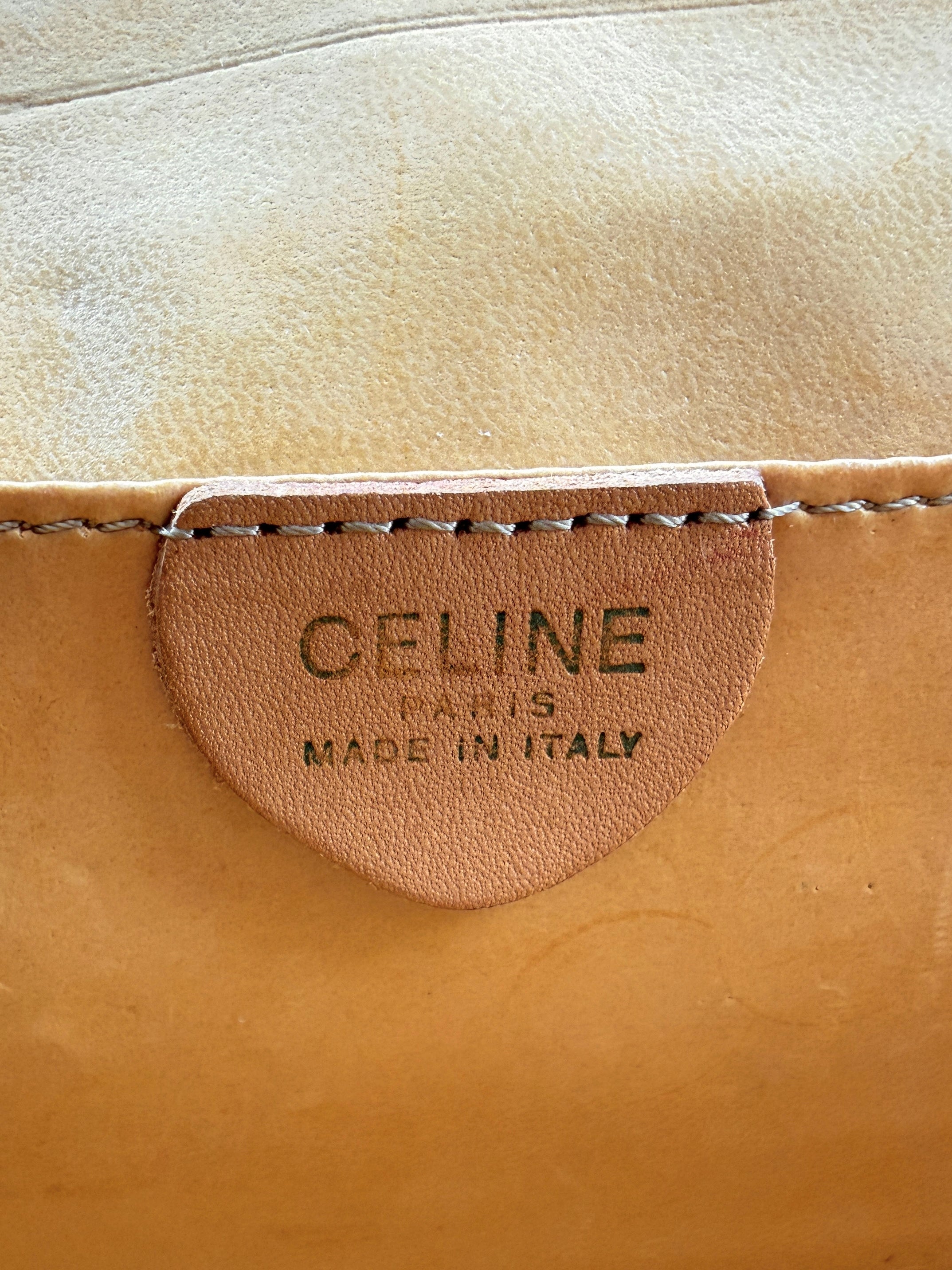 Celine vintage cream Macadam crossbody