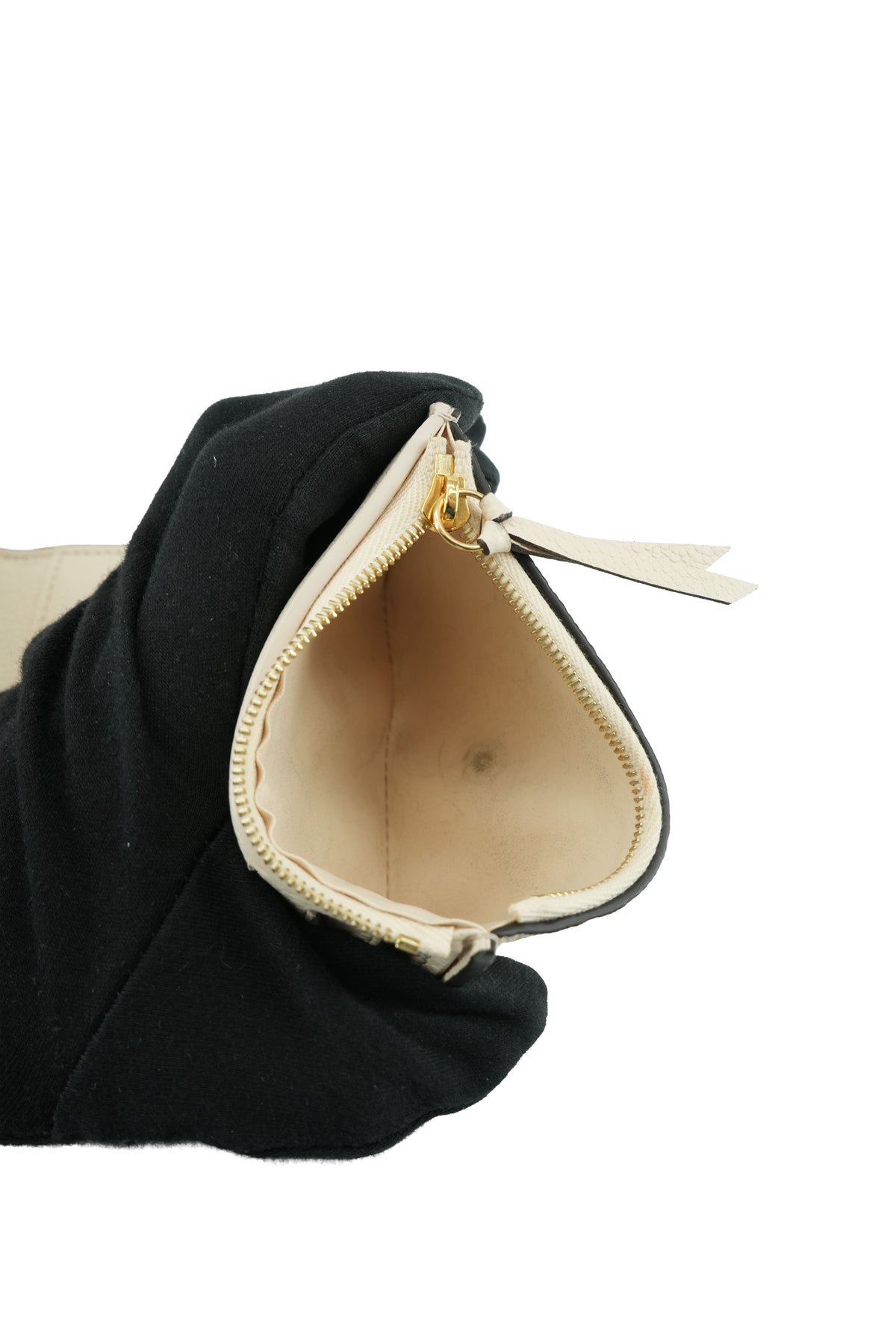 Louis Vuitton cream empreinte Victorine wallet NFC