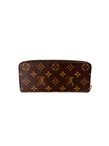 Louis Vuitton monogram Clemence wallet rose ballerine 2022 (microchip) box