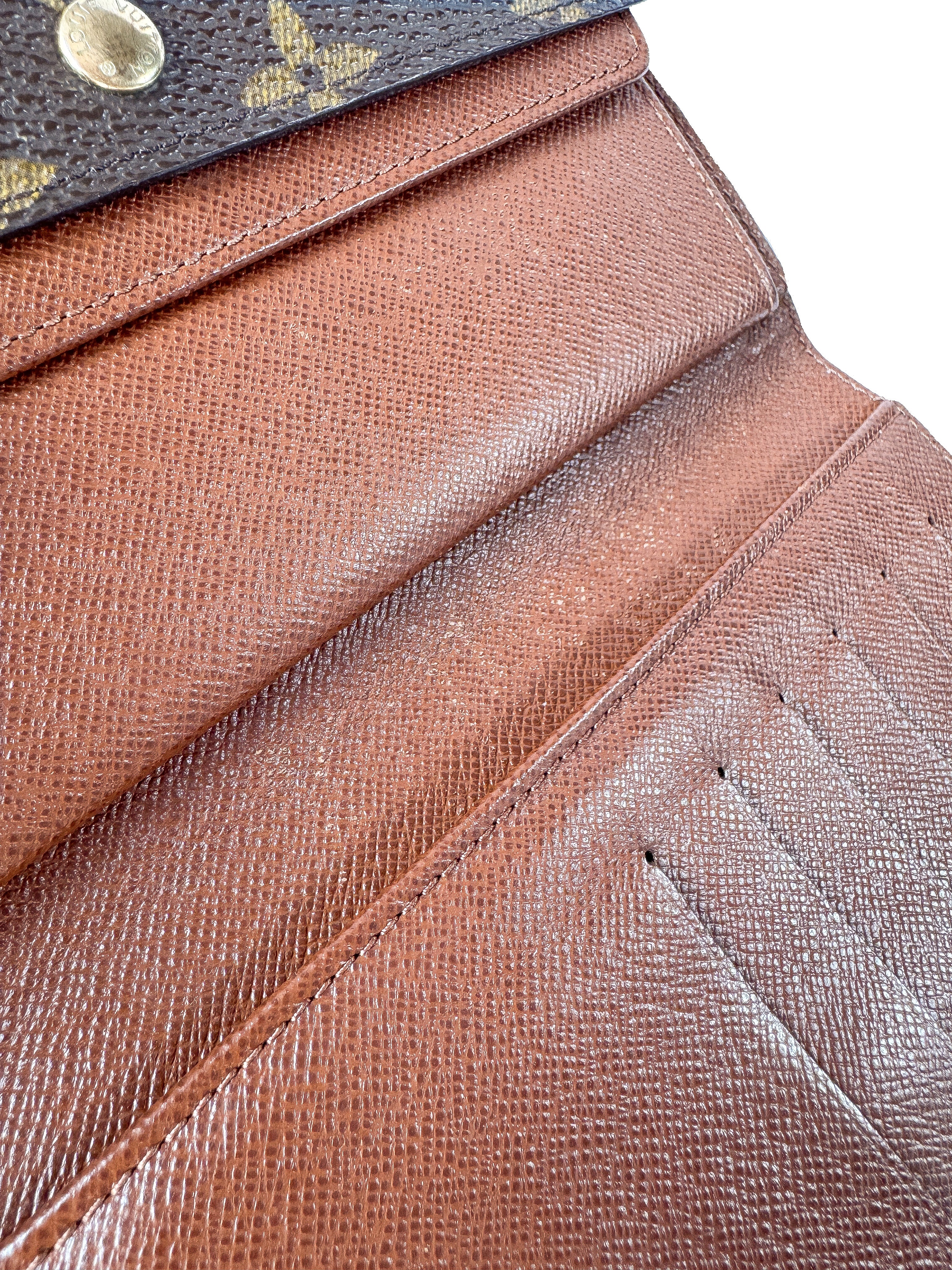 Louis Vuitton monogram Porte Tresor Etui Paper wallet SP0012