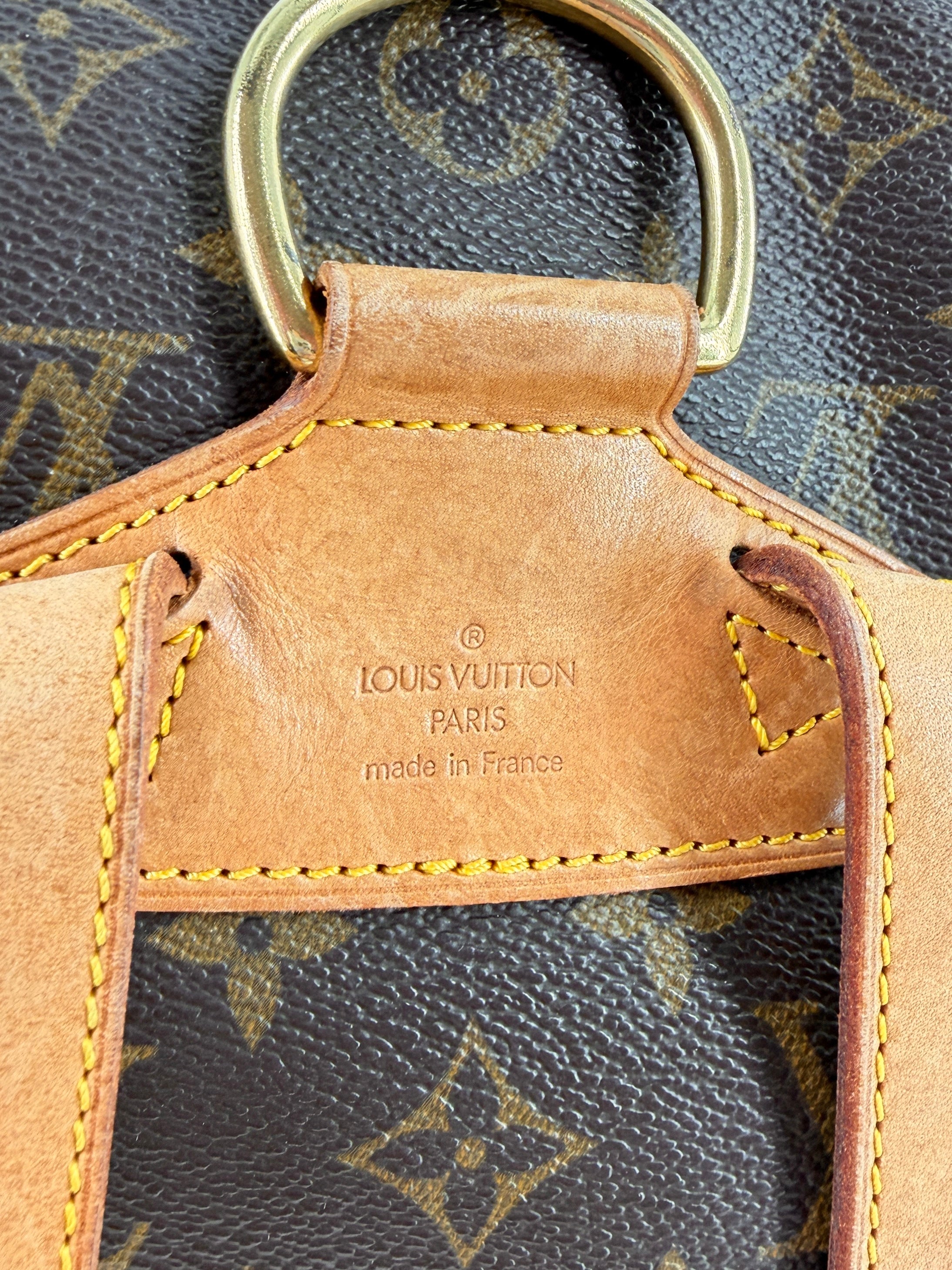 Louis Vuitton monogram vintage Montsouris MM backpack SP1001
