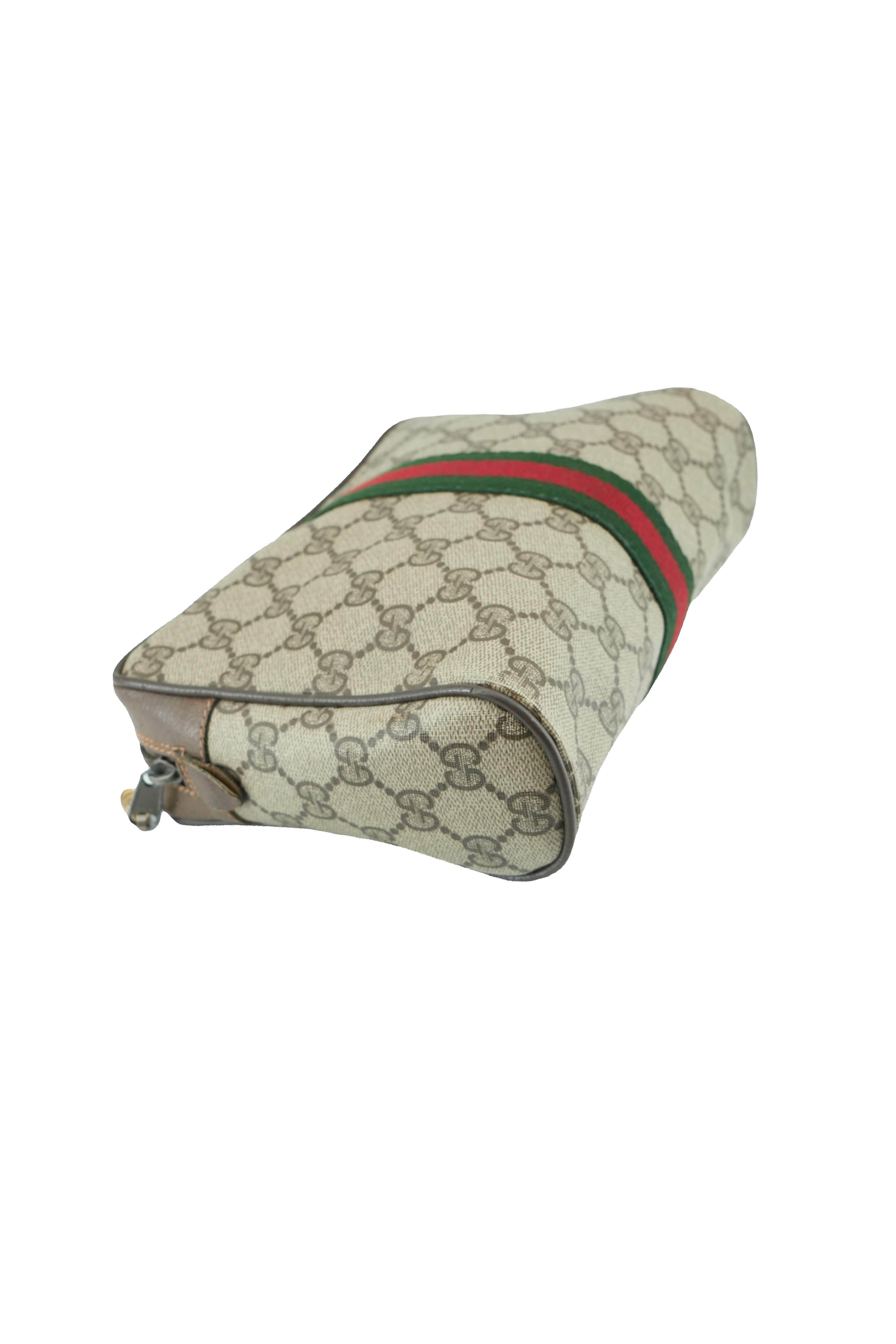 Gucci GG signature vintage Sherry line pouch 89-01-012
