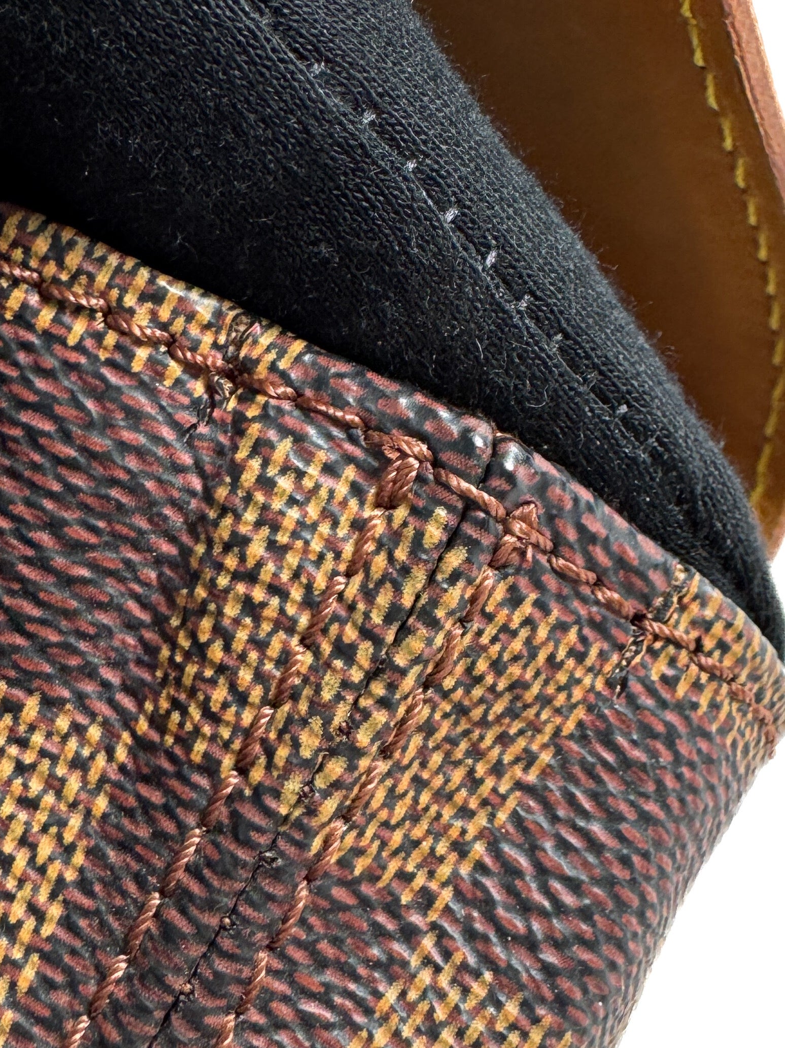 Louis Vuitton damier ebene Arlequin centenaire backpack TH0976