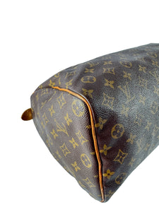 Louis Vuitton monogram speedy 35 SD