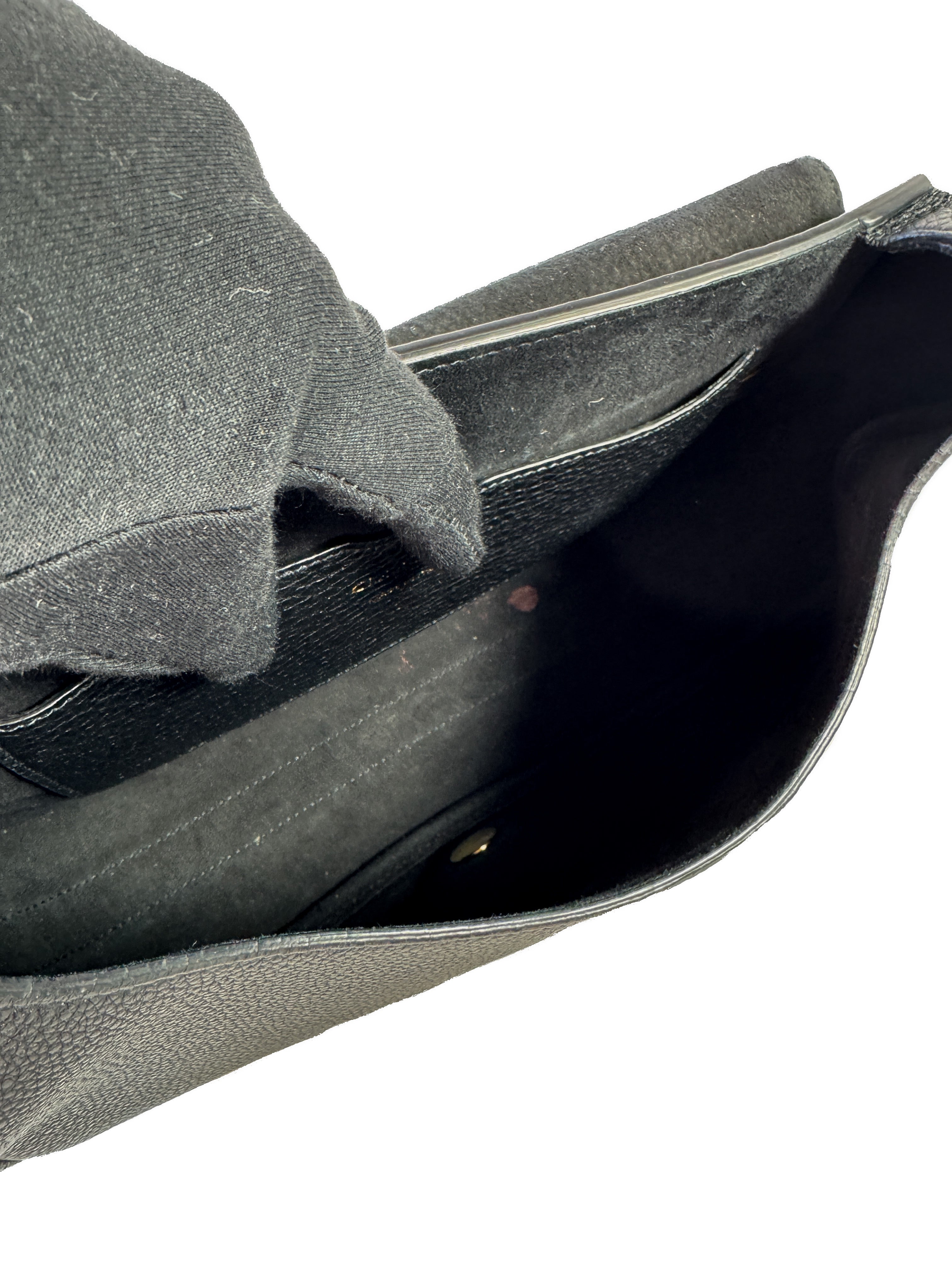 Dior black leather Bobby grained calfksin shoulder bag 06-BO-0214(2024)