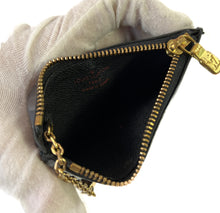 Louis Vuitton black epi key cles pouch 2005