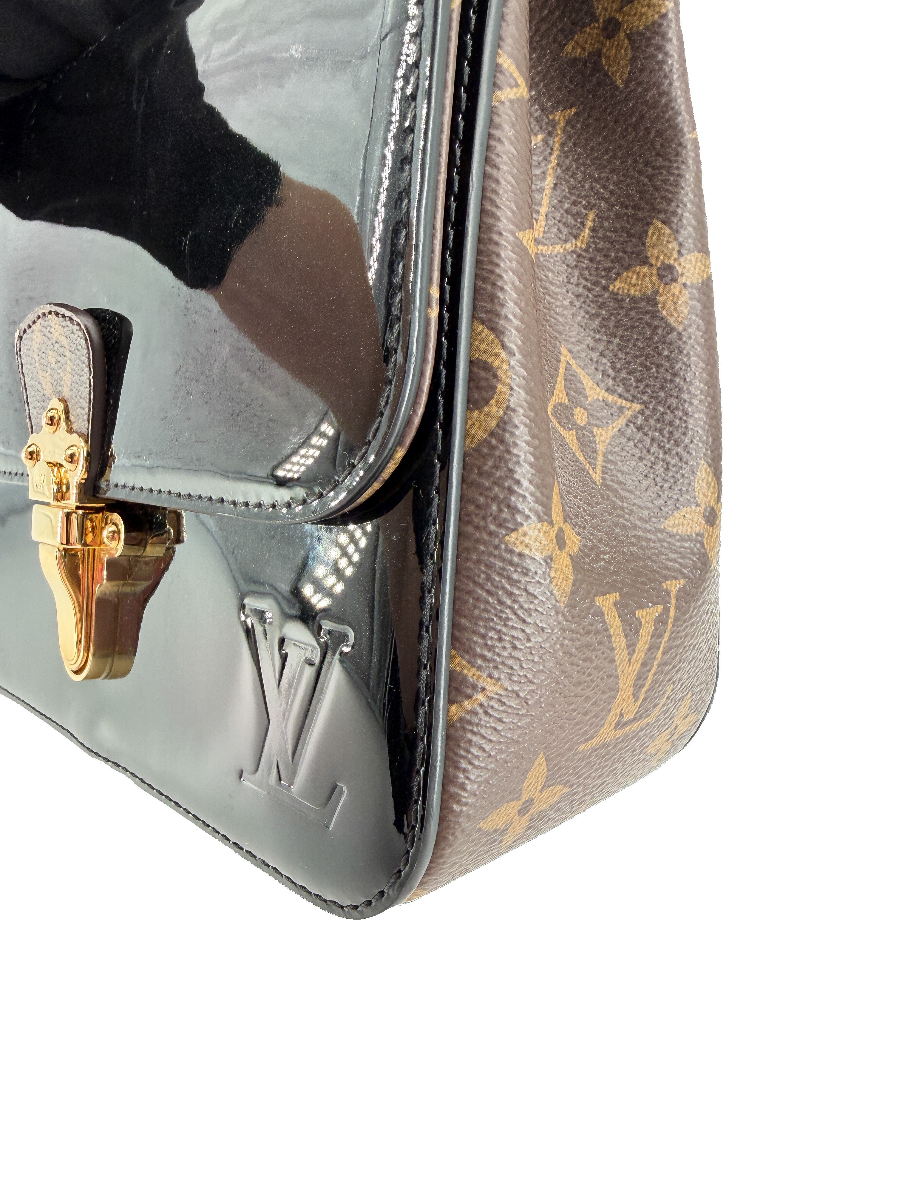 Louis Vuitton Cherrywood BB vernis crossbody PL0250