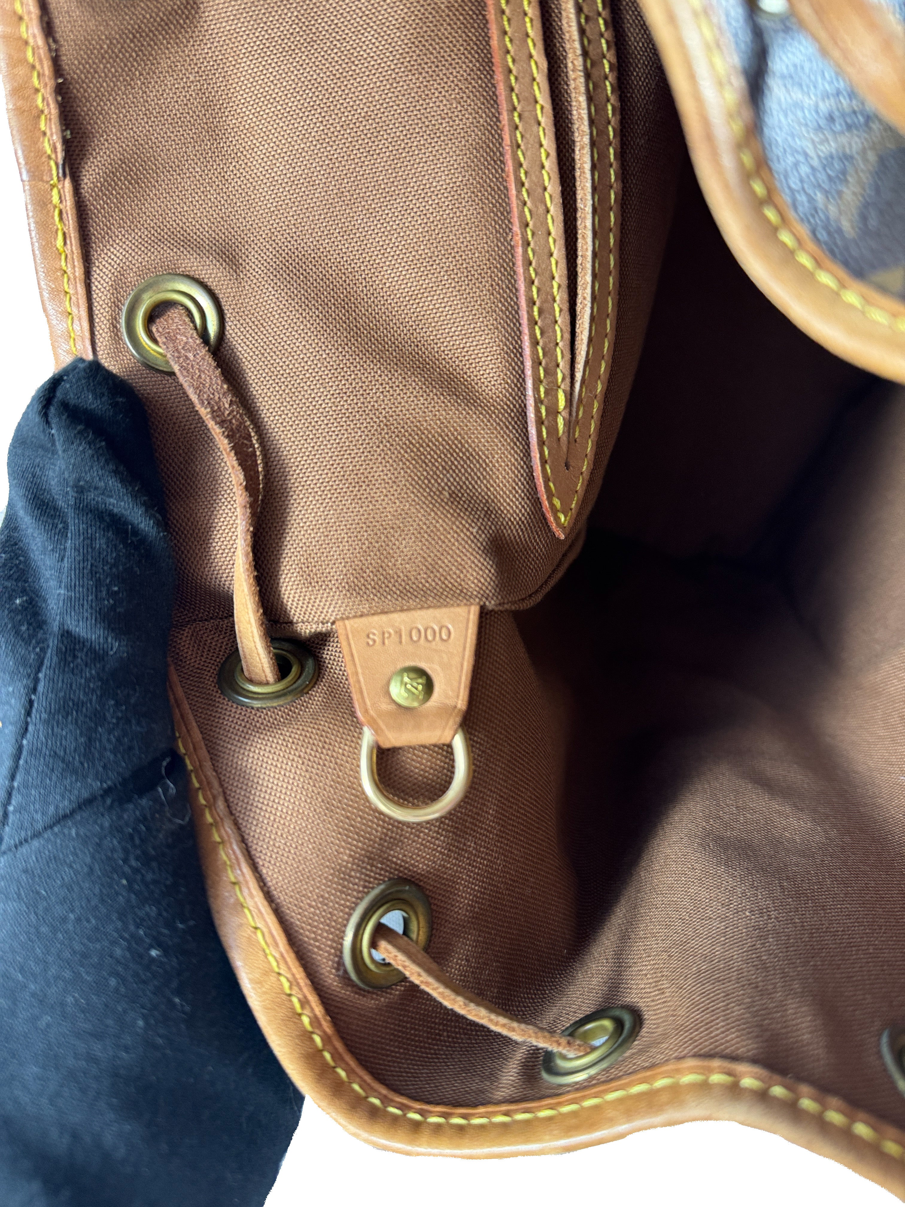 Louis Vuitton monogram Montsouris MM backpack SP1000