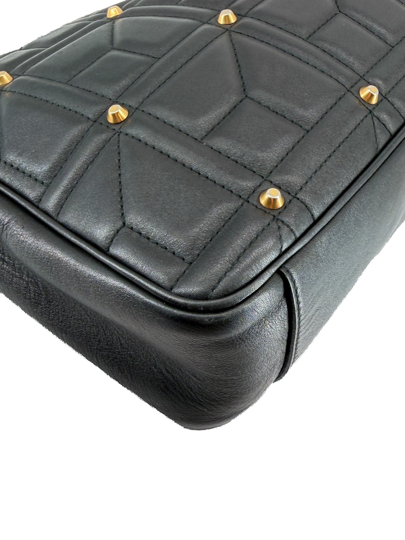 Gucci GG Marmont studded quilted flap bag 443496 467891