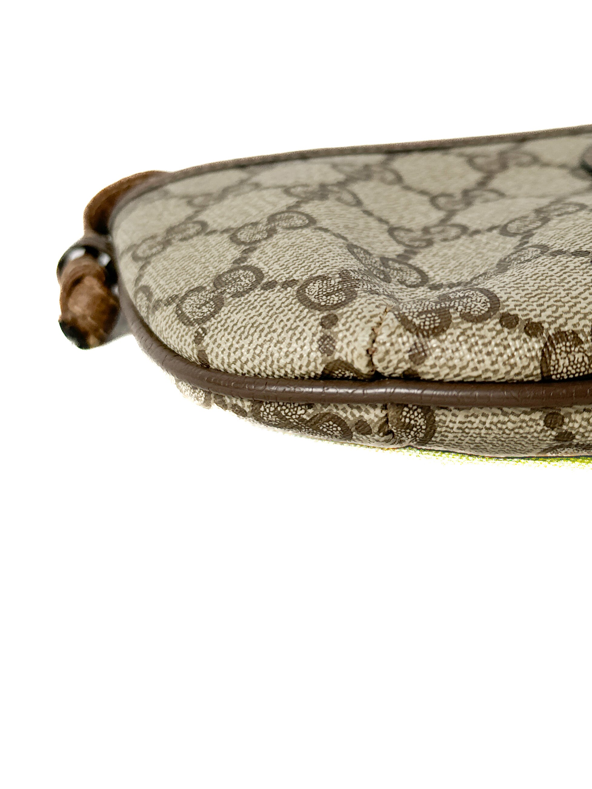 Gucci signature coated canvas vintage crossbody 80s/90s