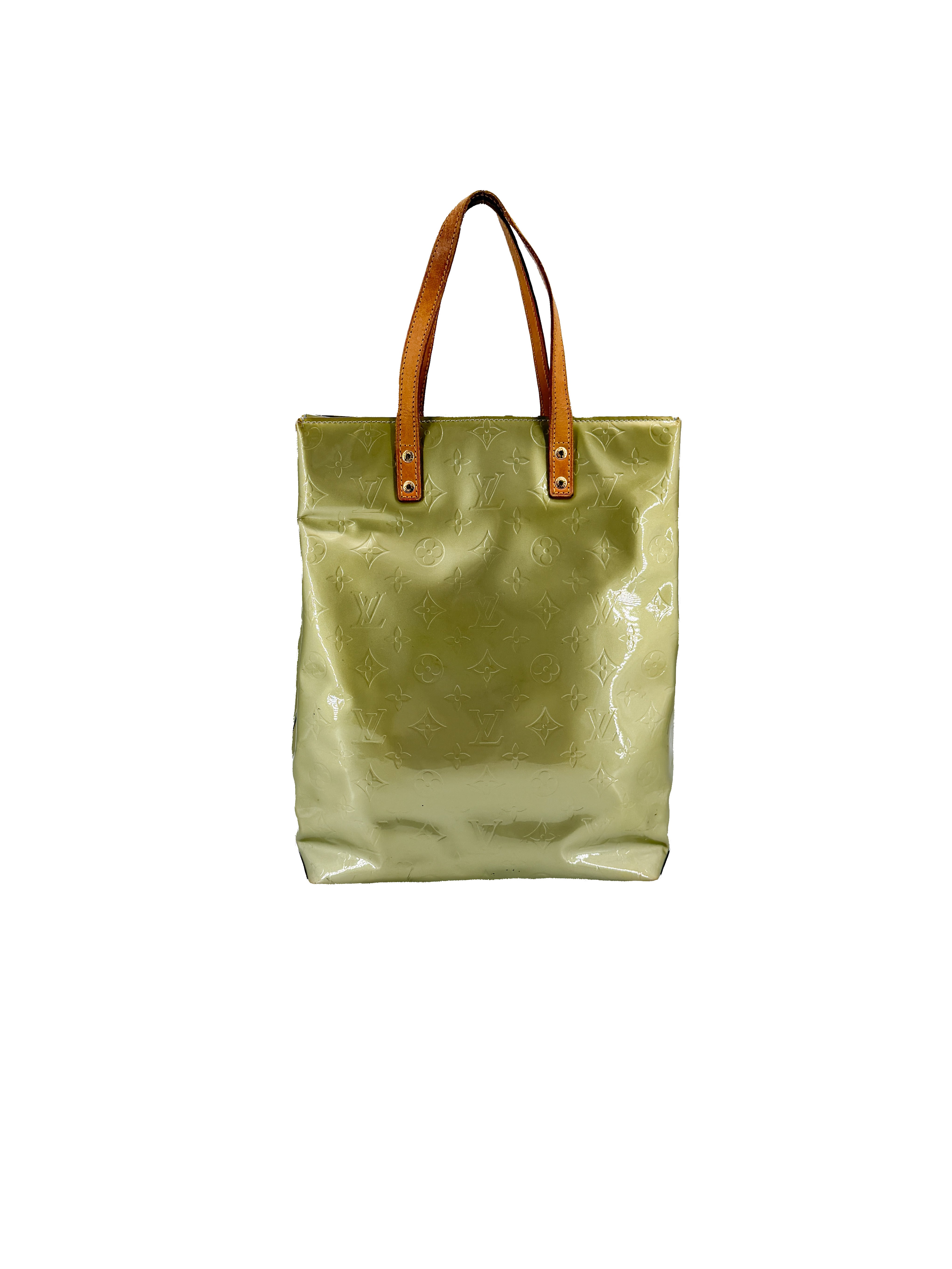 Louis Vuitton monogram vernis Reade MM tote TH0041