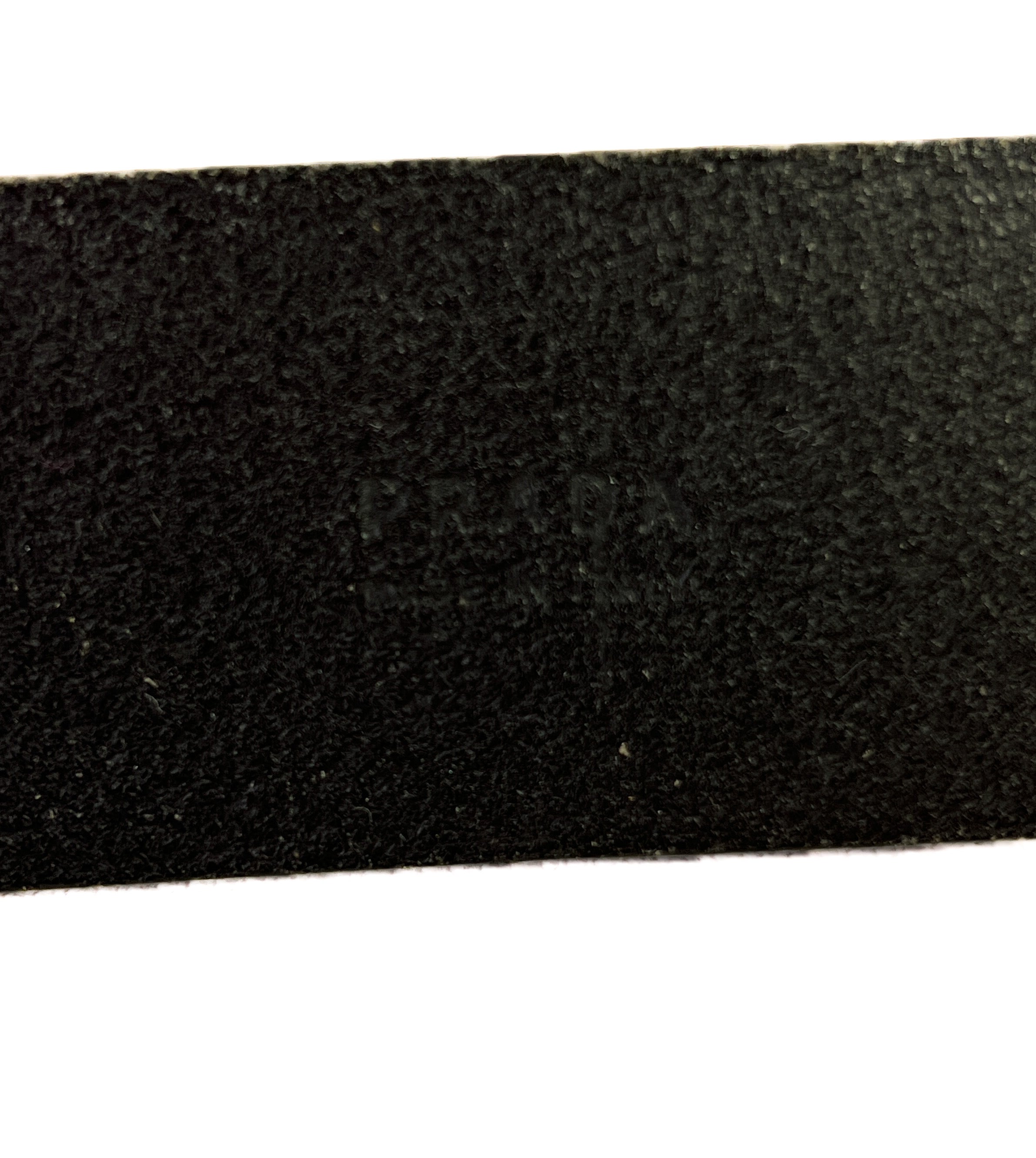 Prada black leather belt size 80