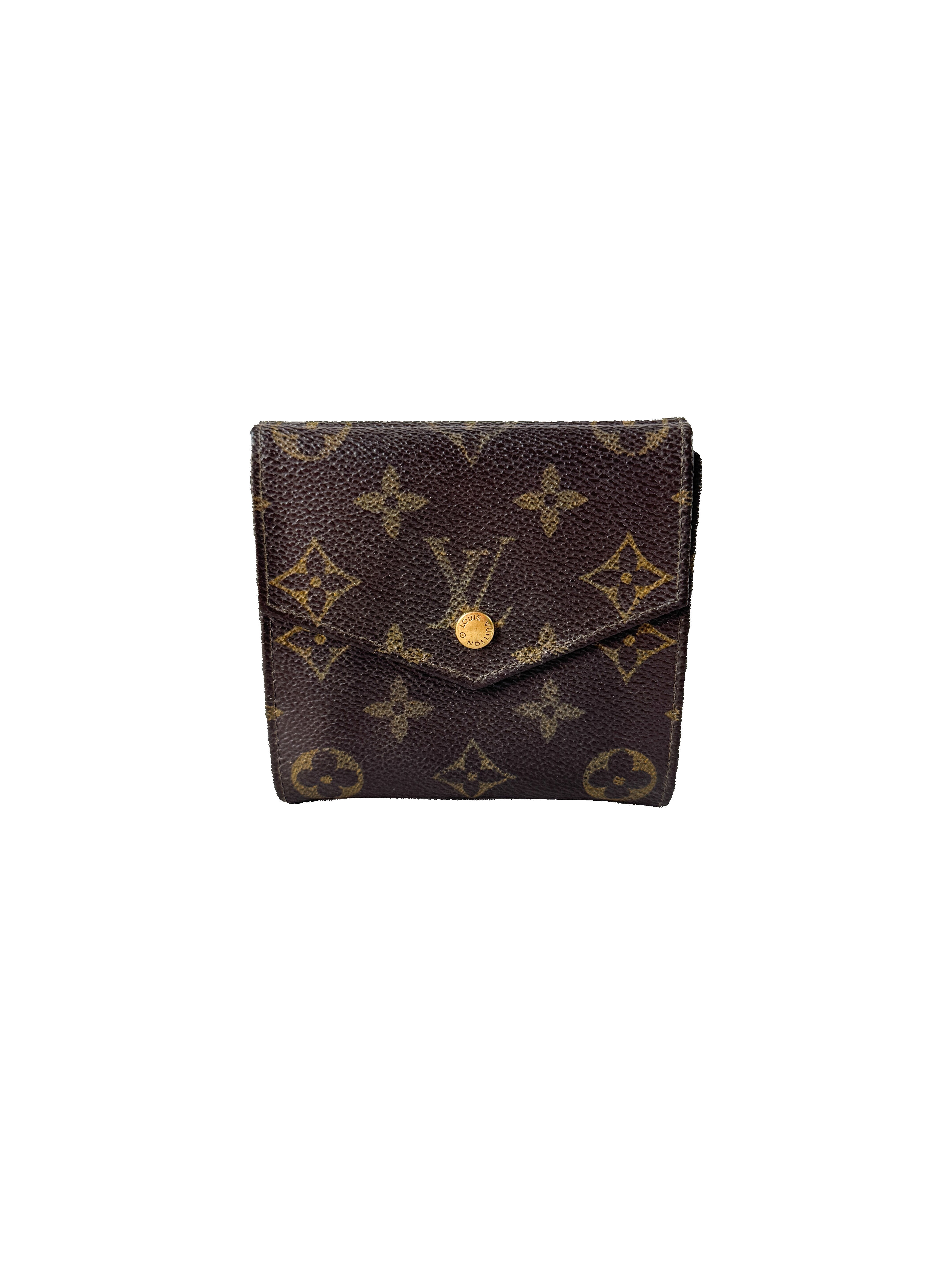 Louis Vuitton monogram vintage Porte Monnaie wallet (no datecode)