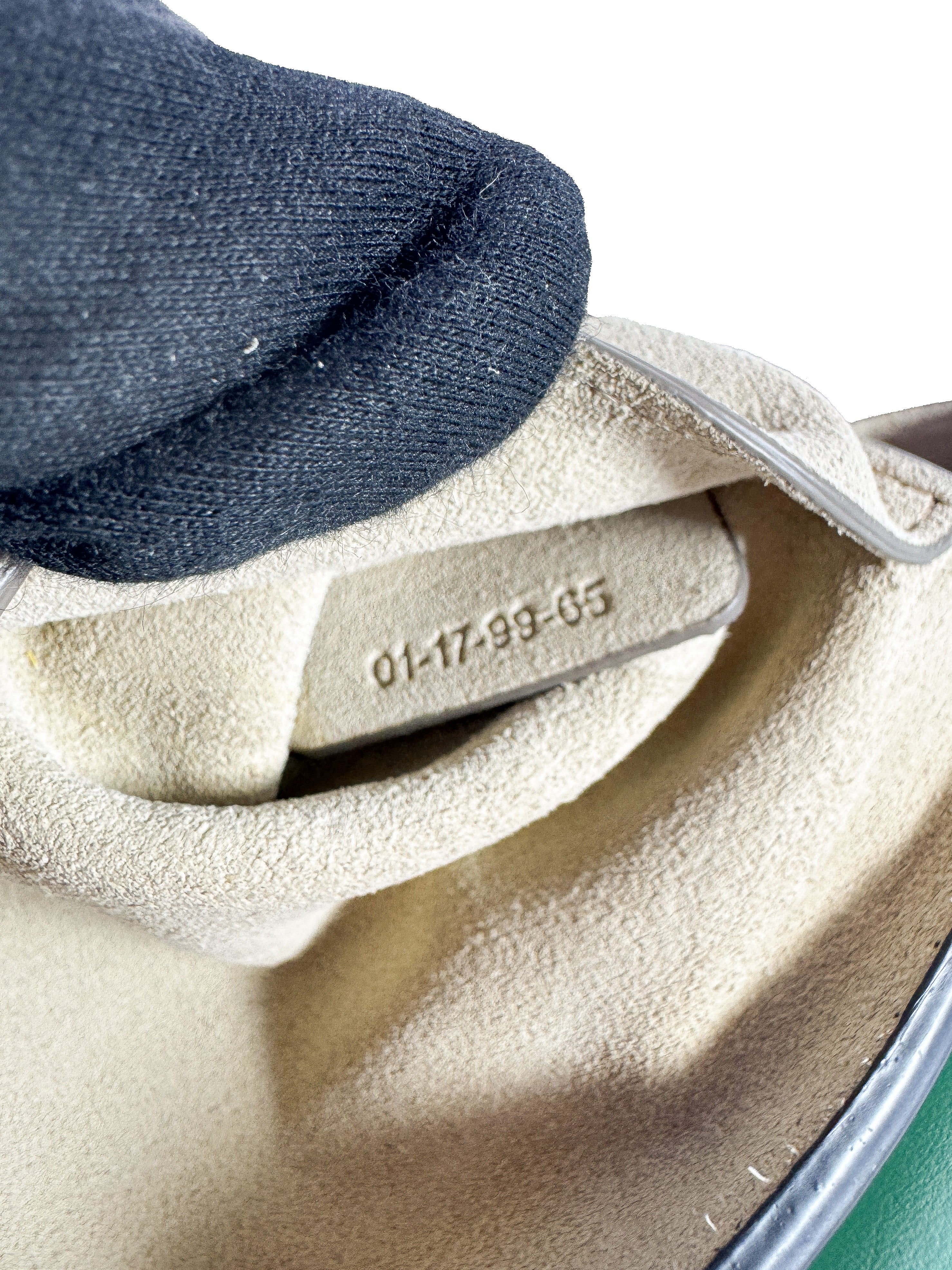 Chloé green leather suede Faye small crossbody 01-17-99-65