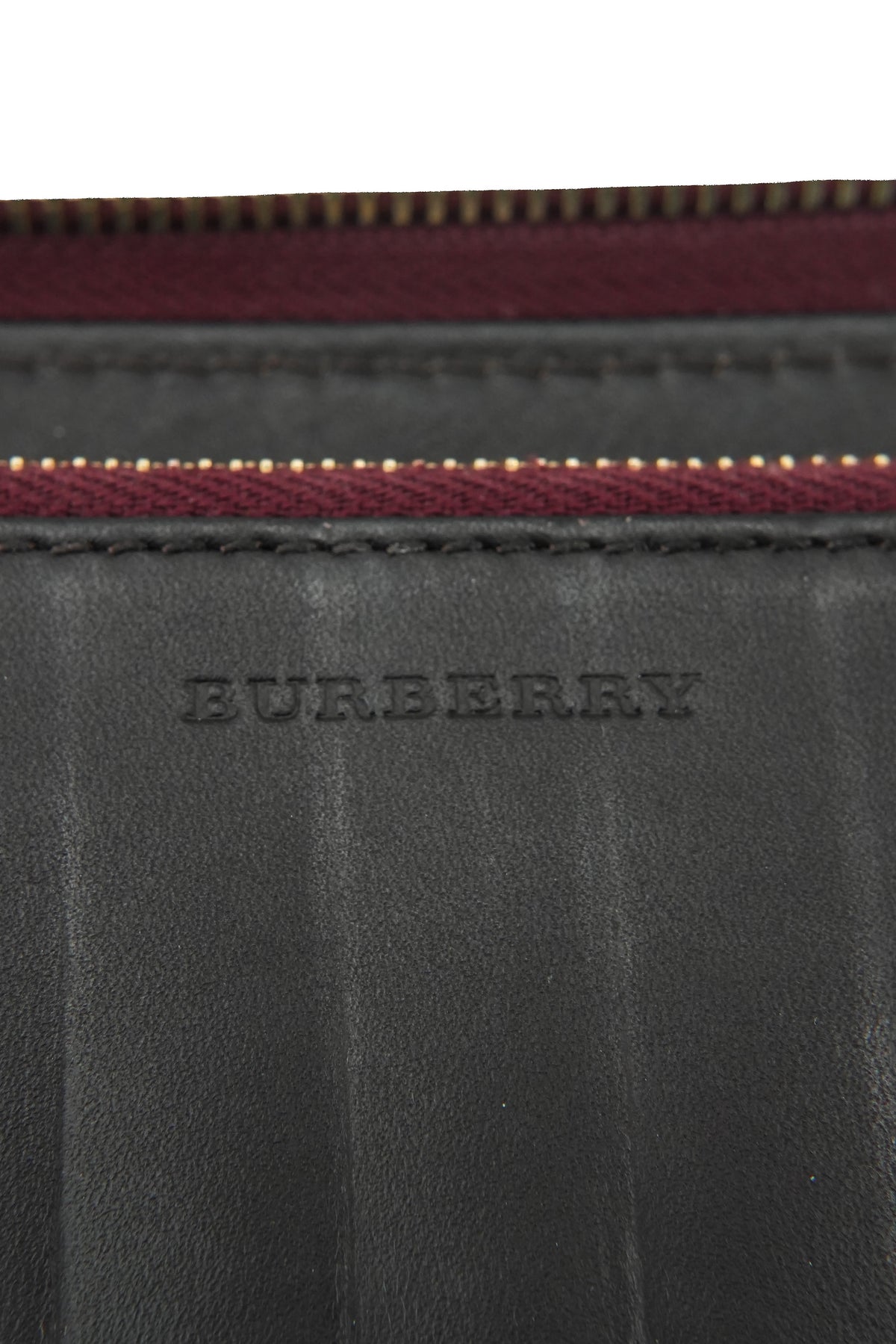 Burberry burgundy plaid organizer wallet MDTTSIC70CHI