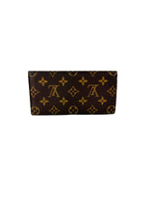 Louis Vuitton monogram porto yen cult credit long wallet MI8095