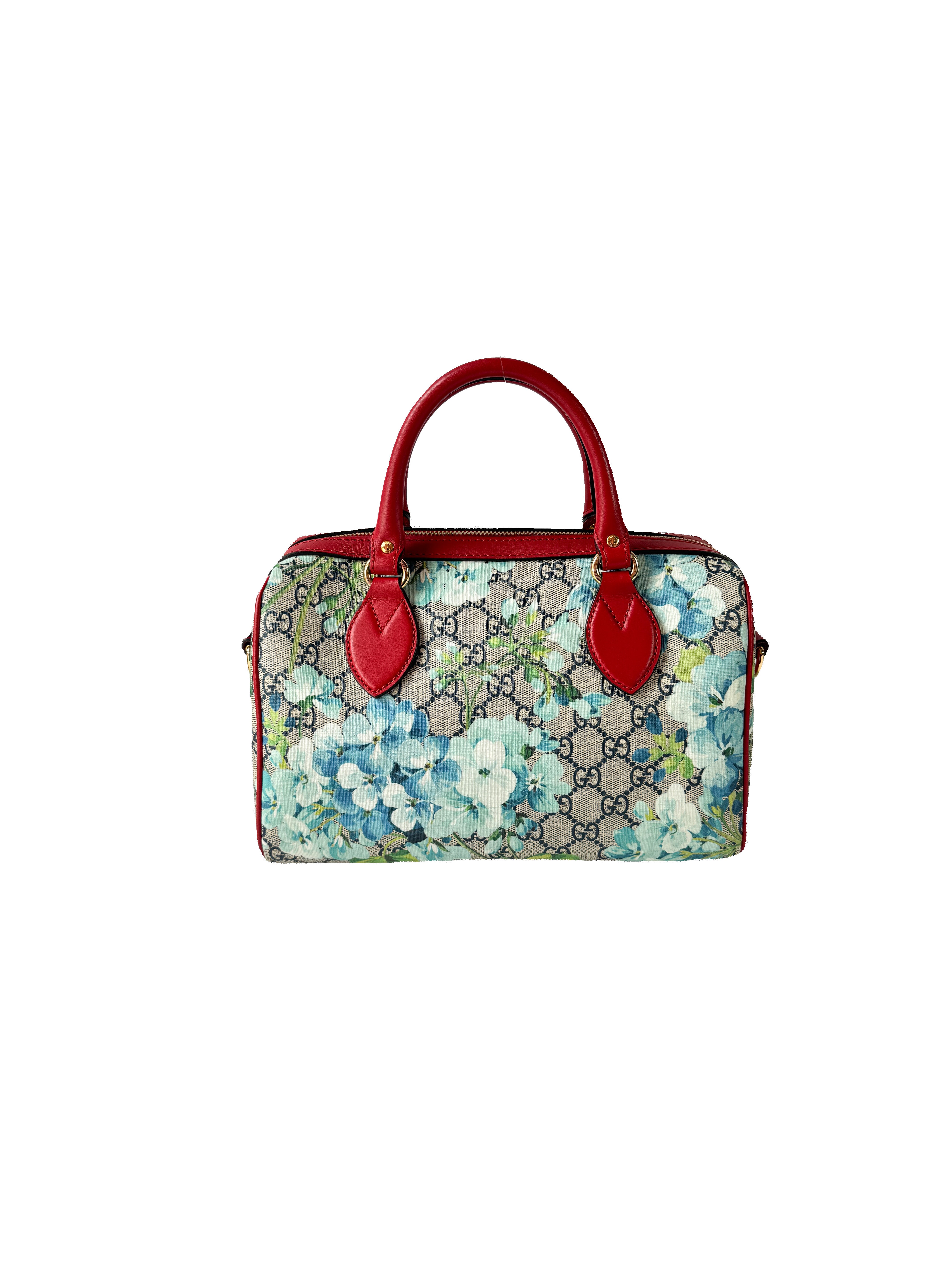 Gucci Supreme GG Blooms boston bag 546314 535795