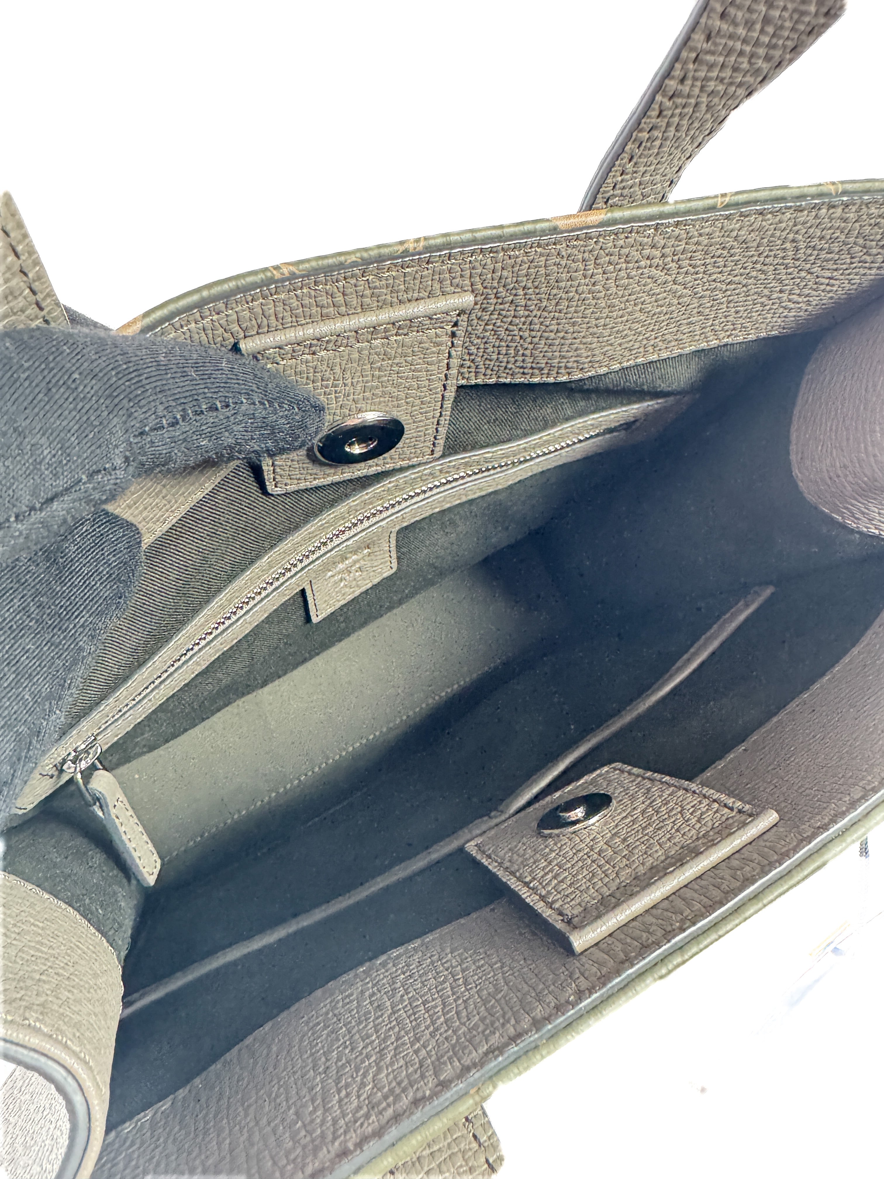 MCM olive small Visetos Aren tote NWT 10752204