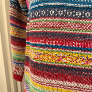 Polo Ralph Lauren multi color sweater size S NWT retail $398