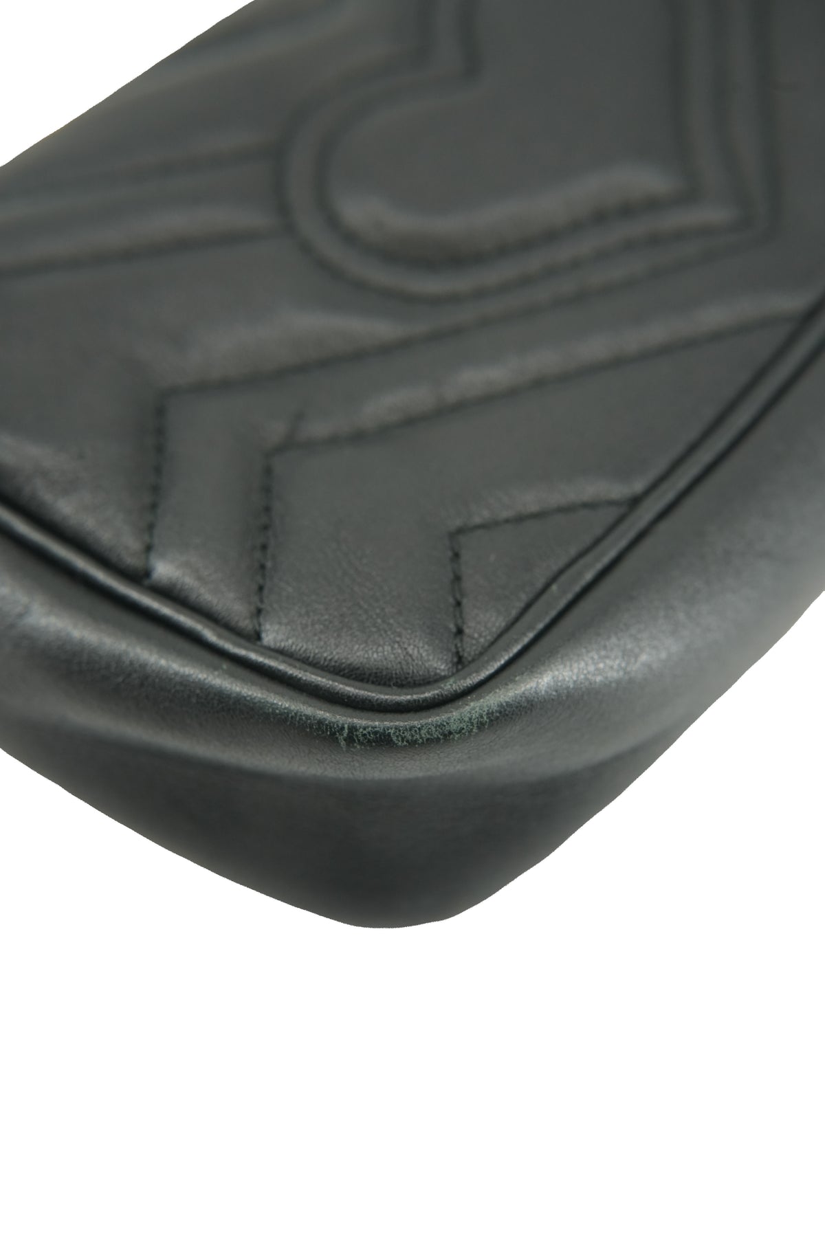 Gucci black Marmont flap super mini 476433 0959