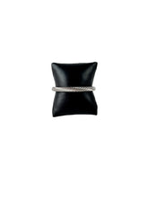 David Yurman sterling silver, 14k gold, Prasiolite 7MM cable classic