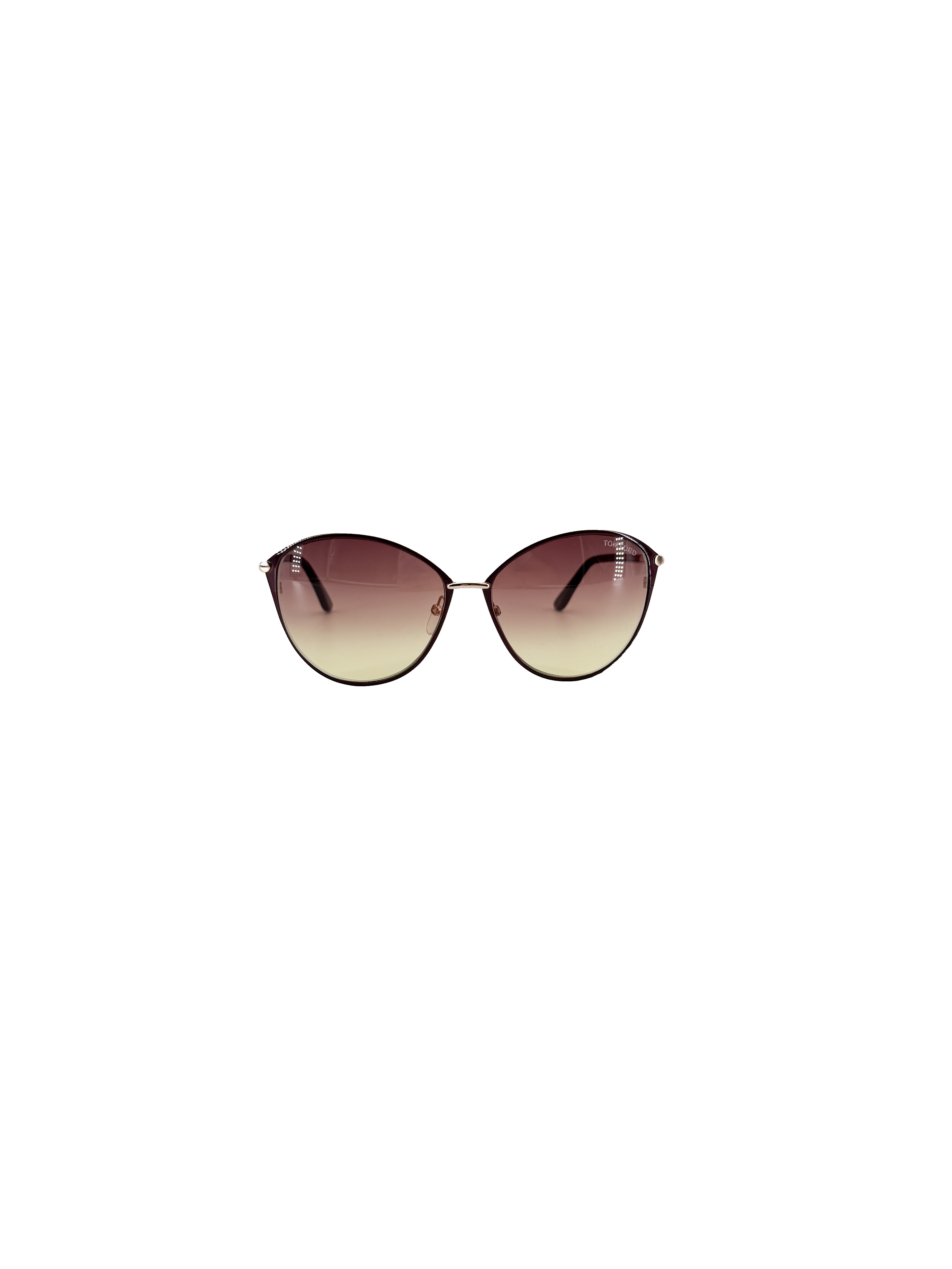 Tom Ford red Penelope TF 320 sunglasses *case*