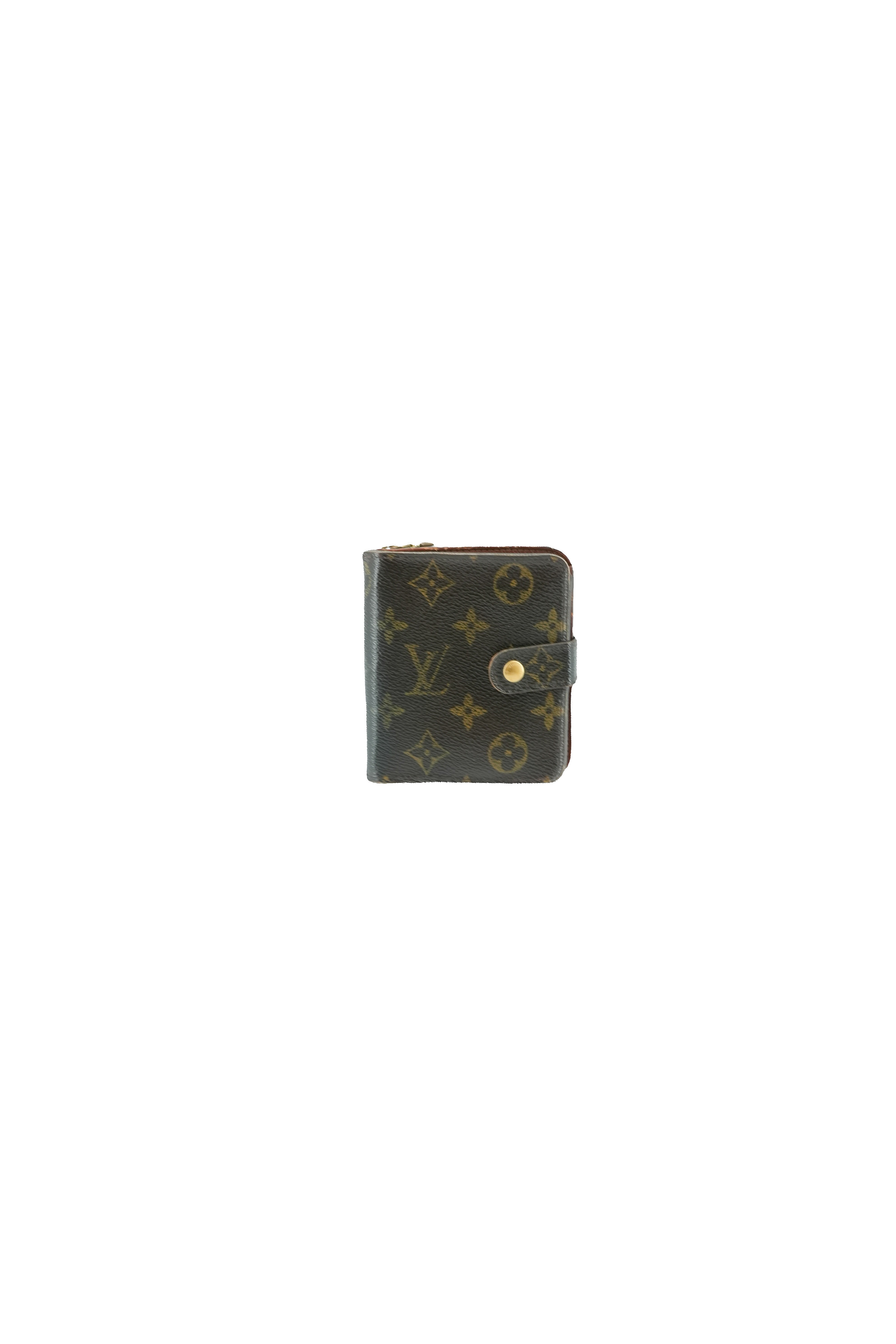 Louis Vuitton monogram compact zip wallet MI1013