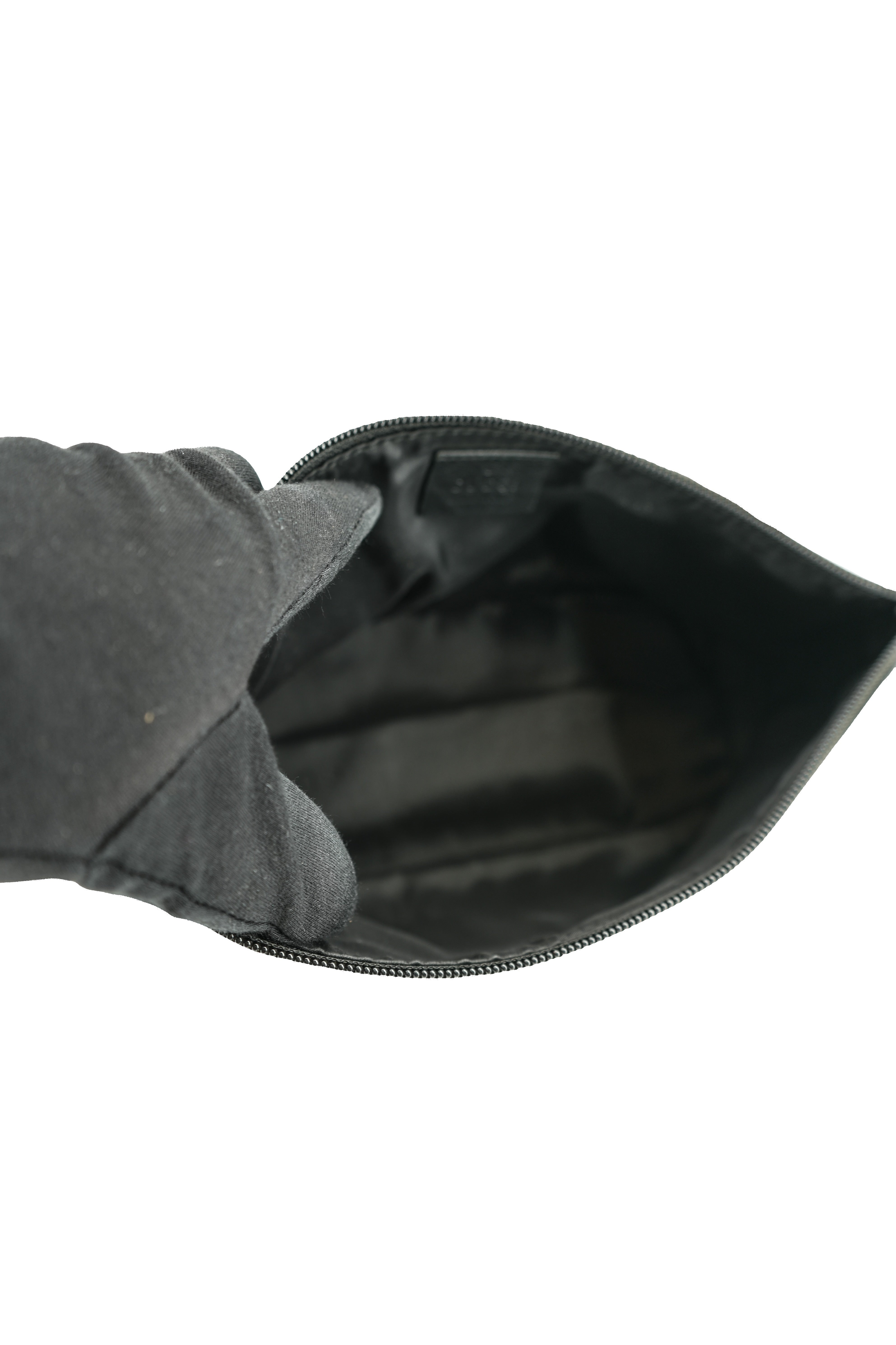 Gucci black leather mini vintage shoulder bag 039-1103-2123