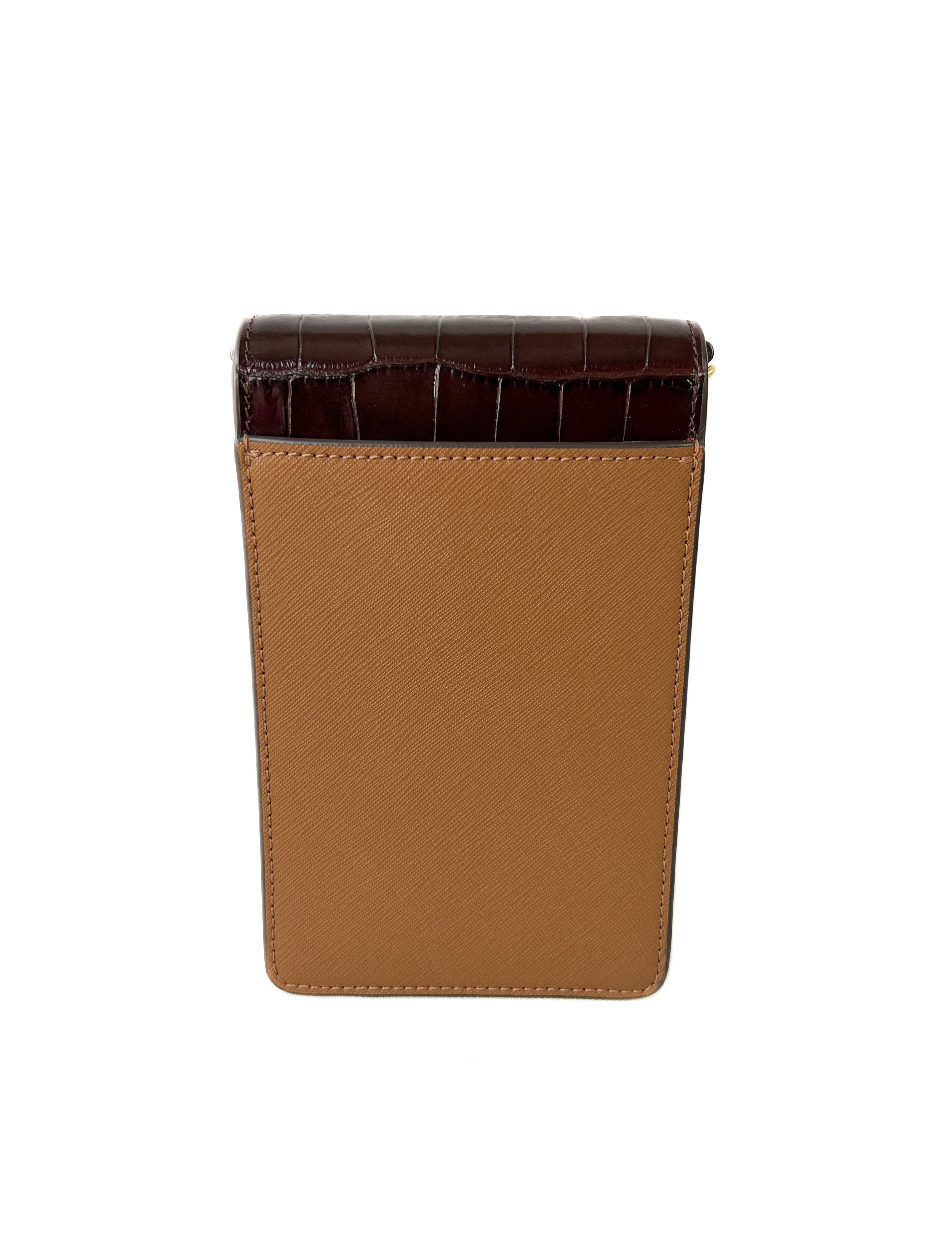 Tory Burch robinson colorblock embossed phone crossbody