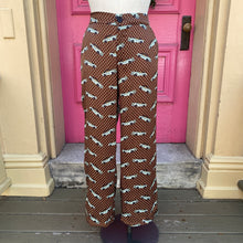 Zara car print pants size M