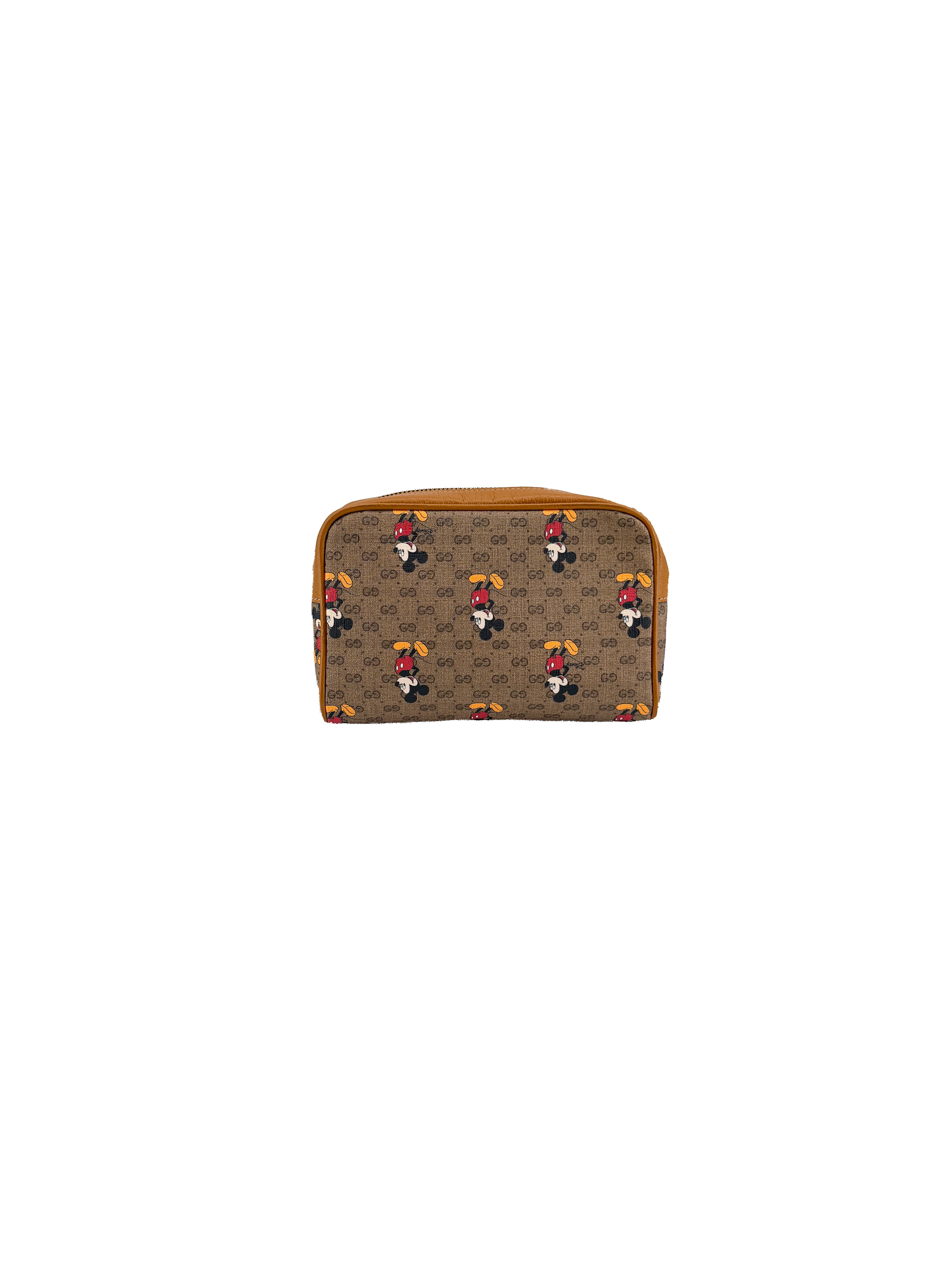Gucci brown micro GG Mickey crossbody 602536 584046