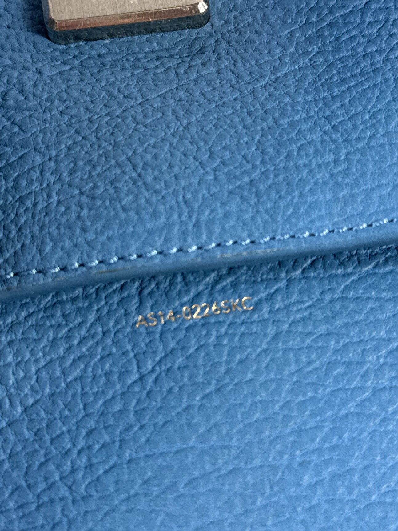 3.1 Phillip Lim blue nano Pashli satchel