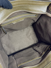 Celine olive leather mini luggage tote S-PA-1121