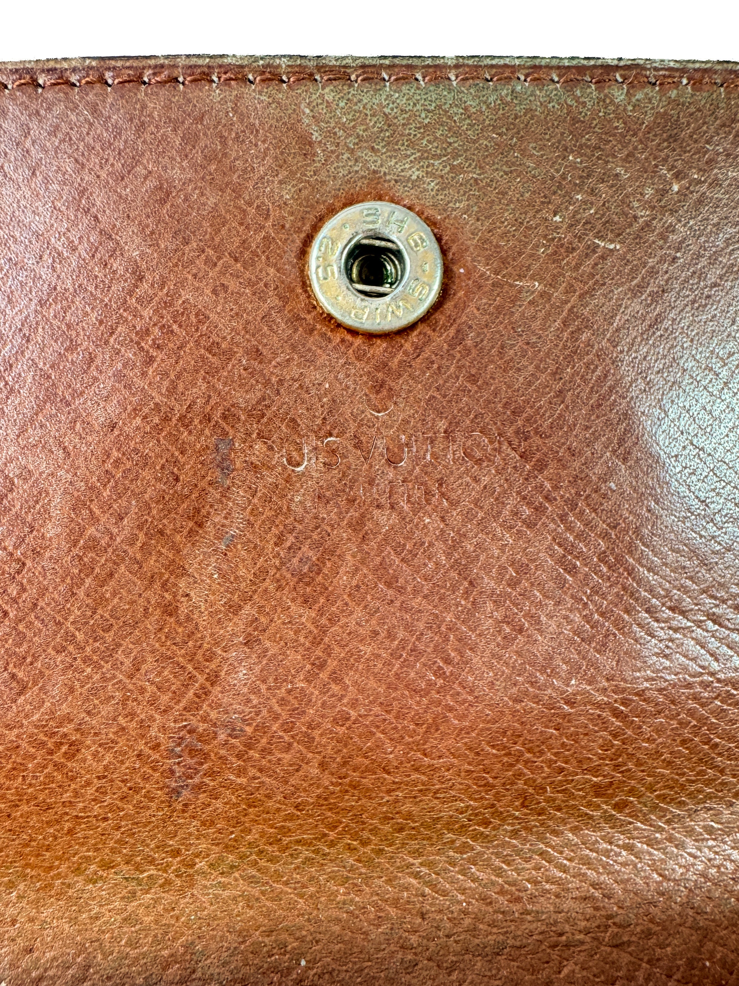 Louis Vuitton monogram vintage Porte Tressor International wallet. *as is*