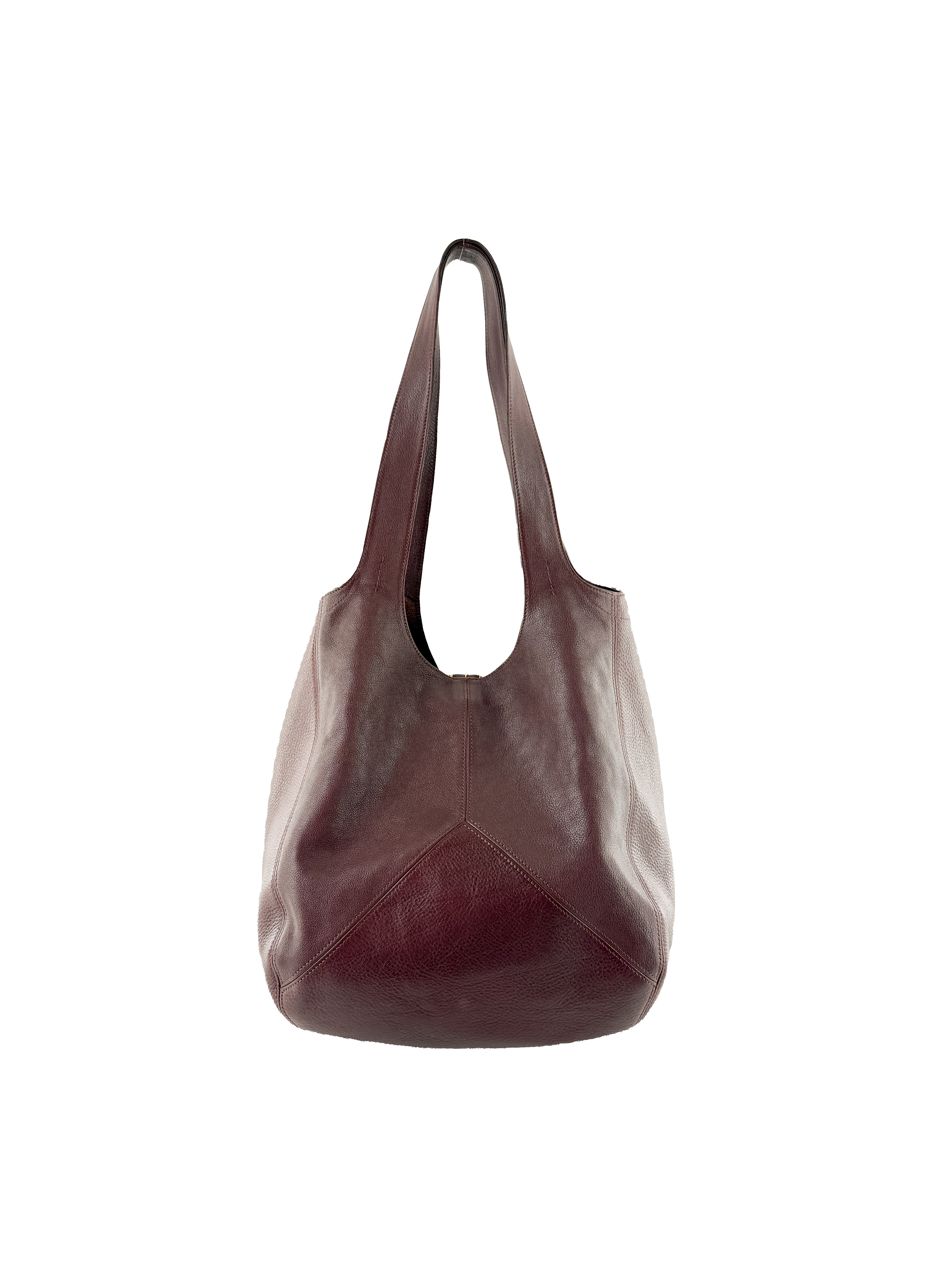 Chloé burgundy medium Balloon Hobo shoulder bag 042511665