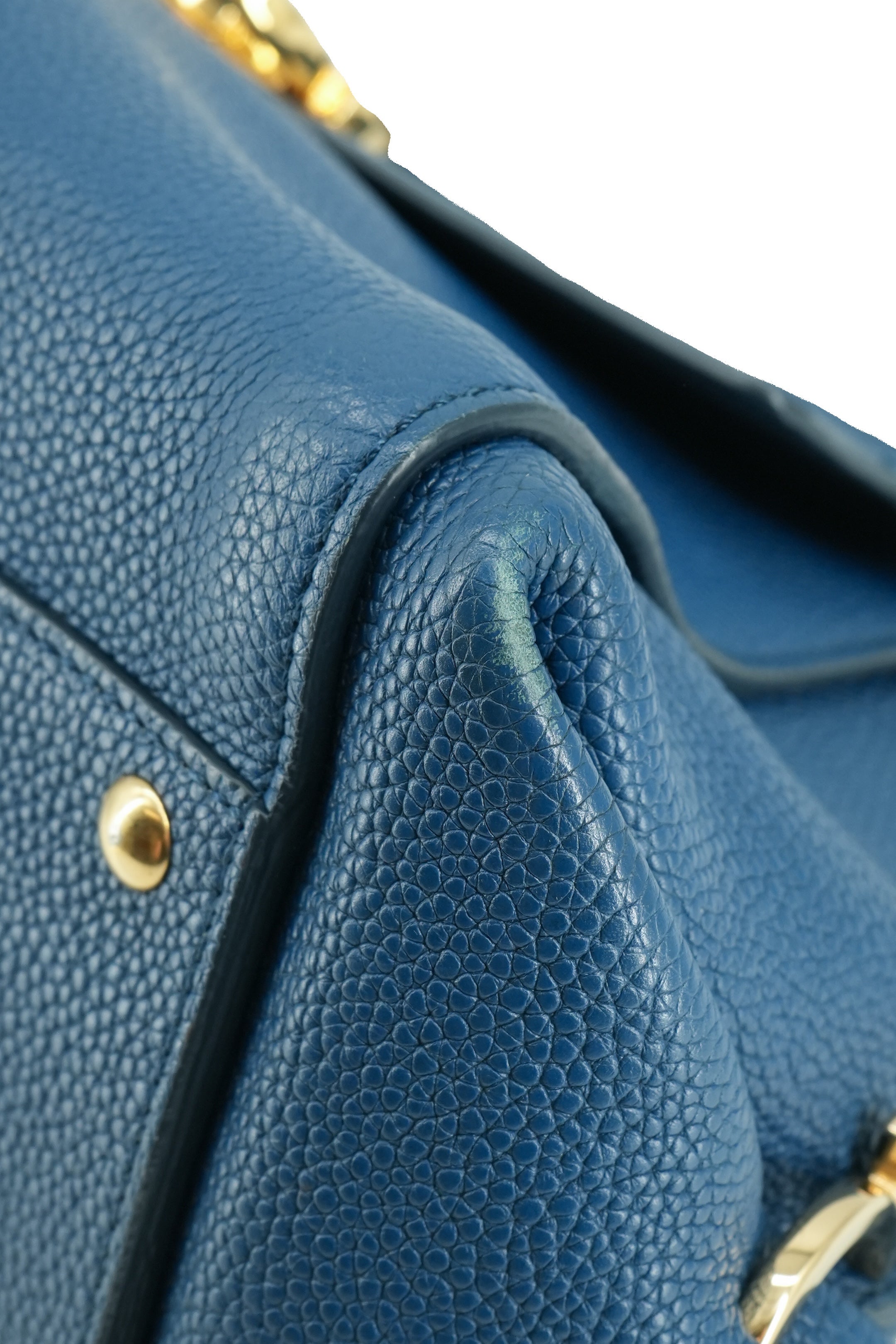 Salvatore Ferragamo blue small Sofia satchel BW-21 F606
