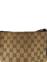 Gucci brown signature vintage shoulder bag **as is**