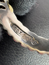 David Yurman Noblesse ring in sterling silver and 18k yellow gold with a pavé diamond