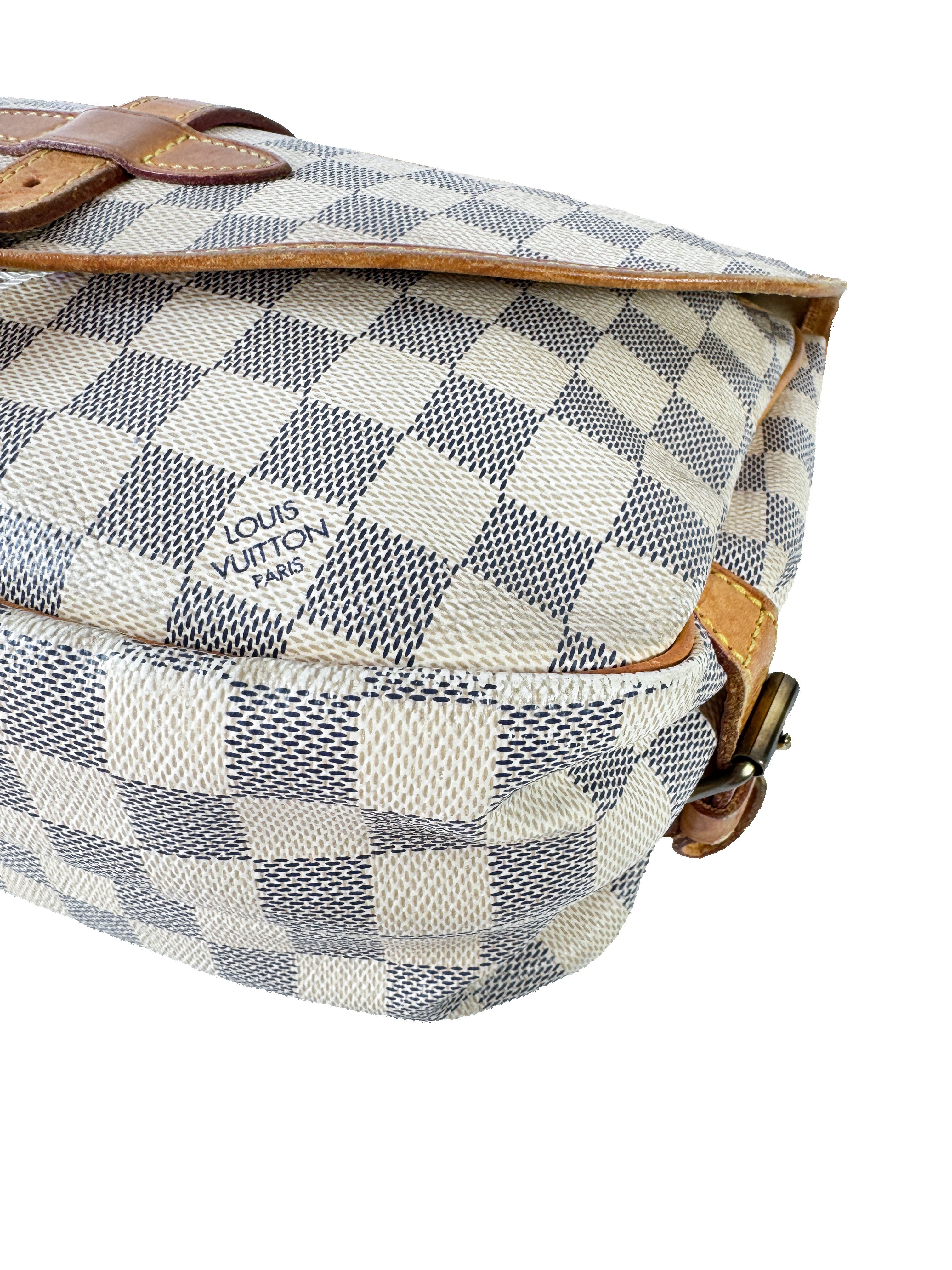 Louis Vuitton damier azur Saumur 30 MB4078