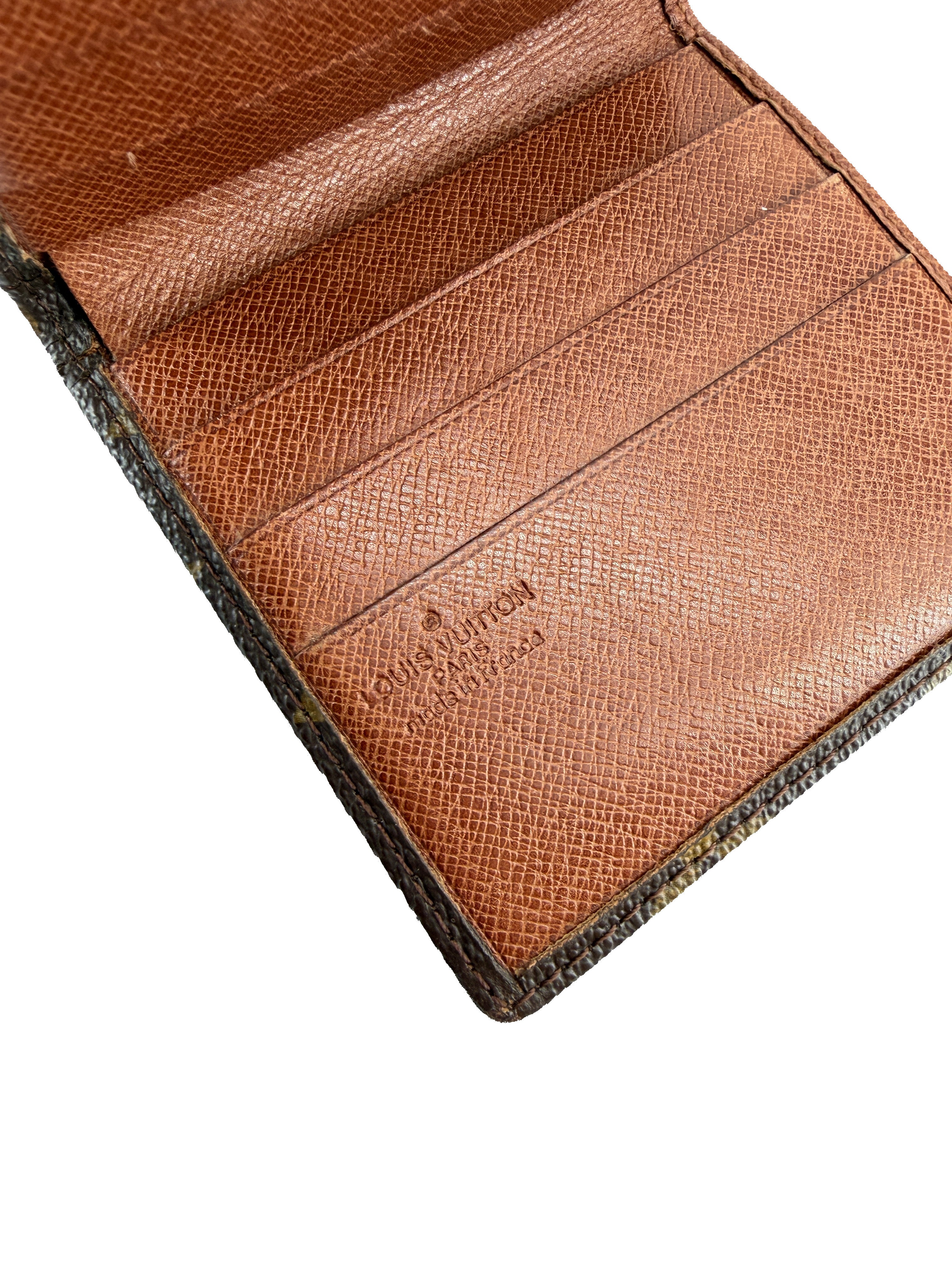 Louis Vuitton monogram bifold wallet 852